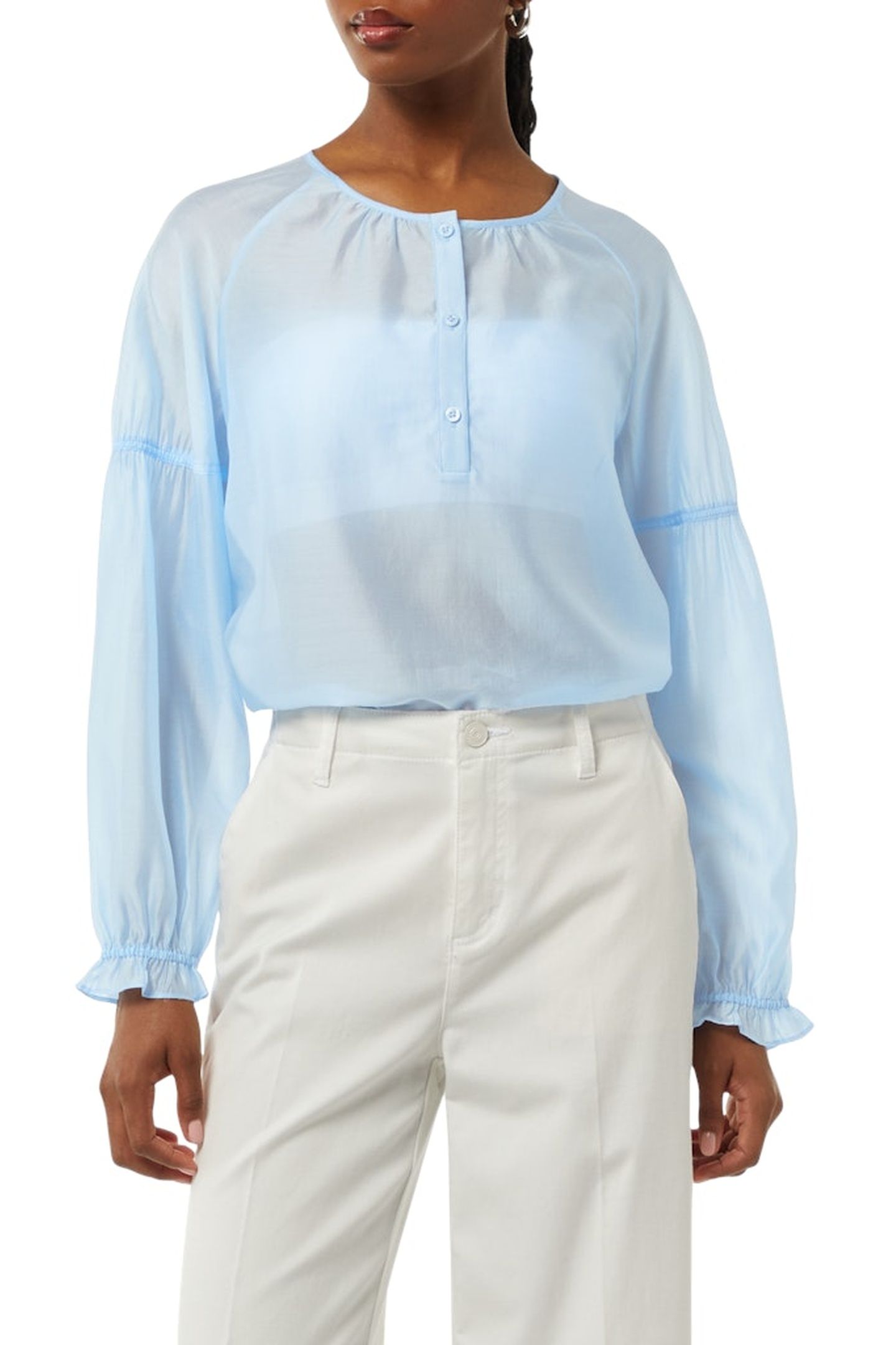COMMA BLOUSES BLUE 2