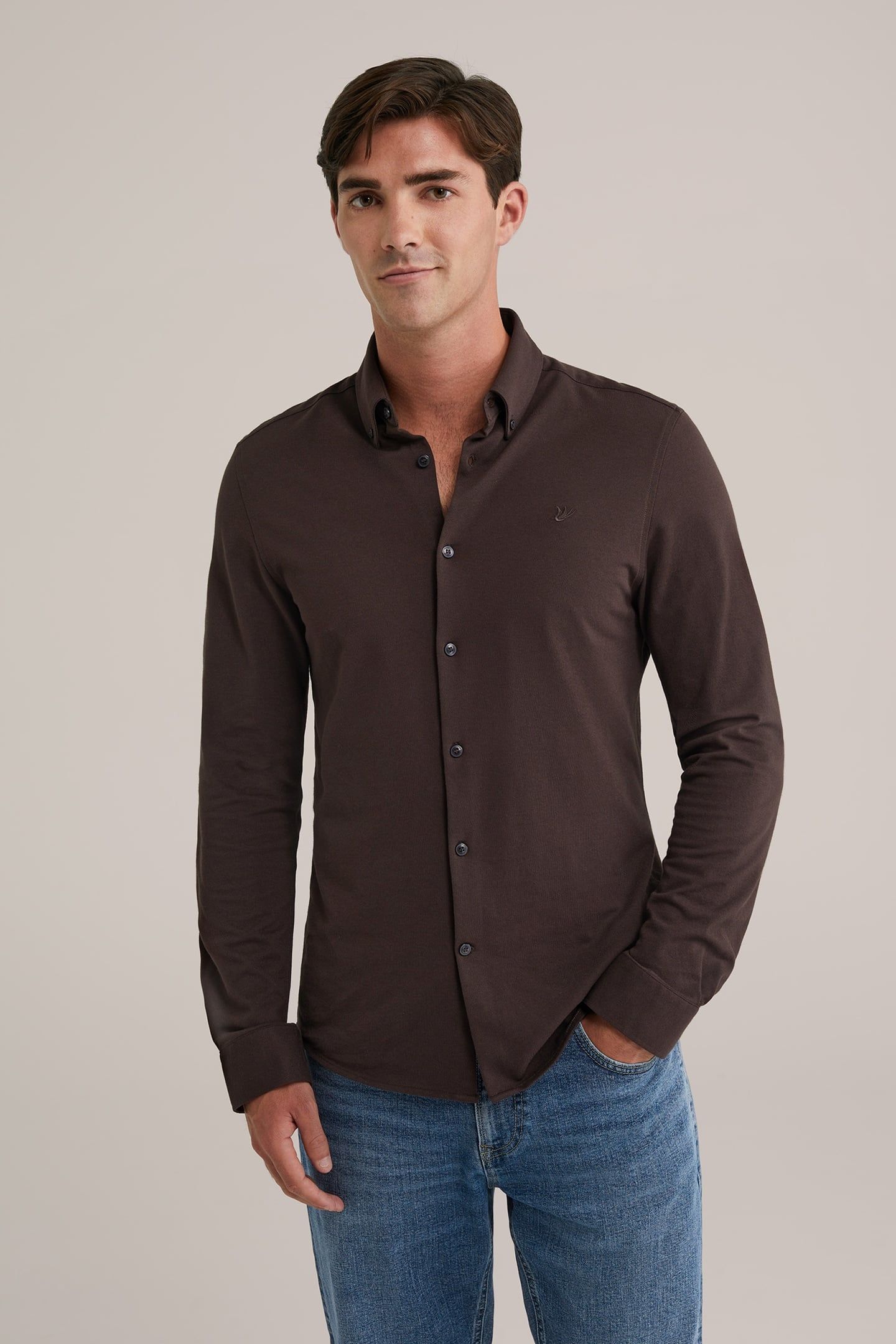 SHIRT CINNAMON BROWN 1