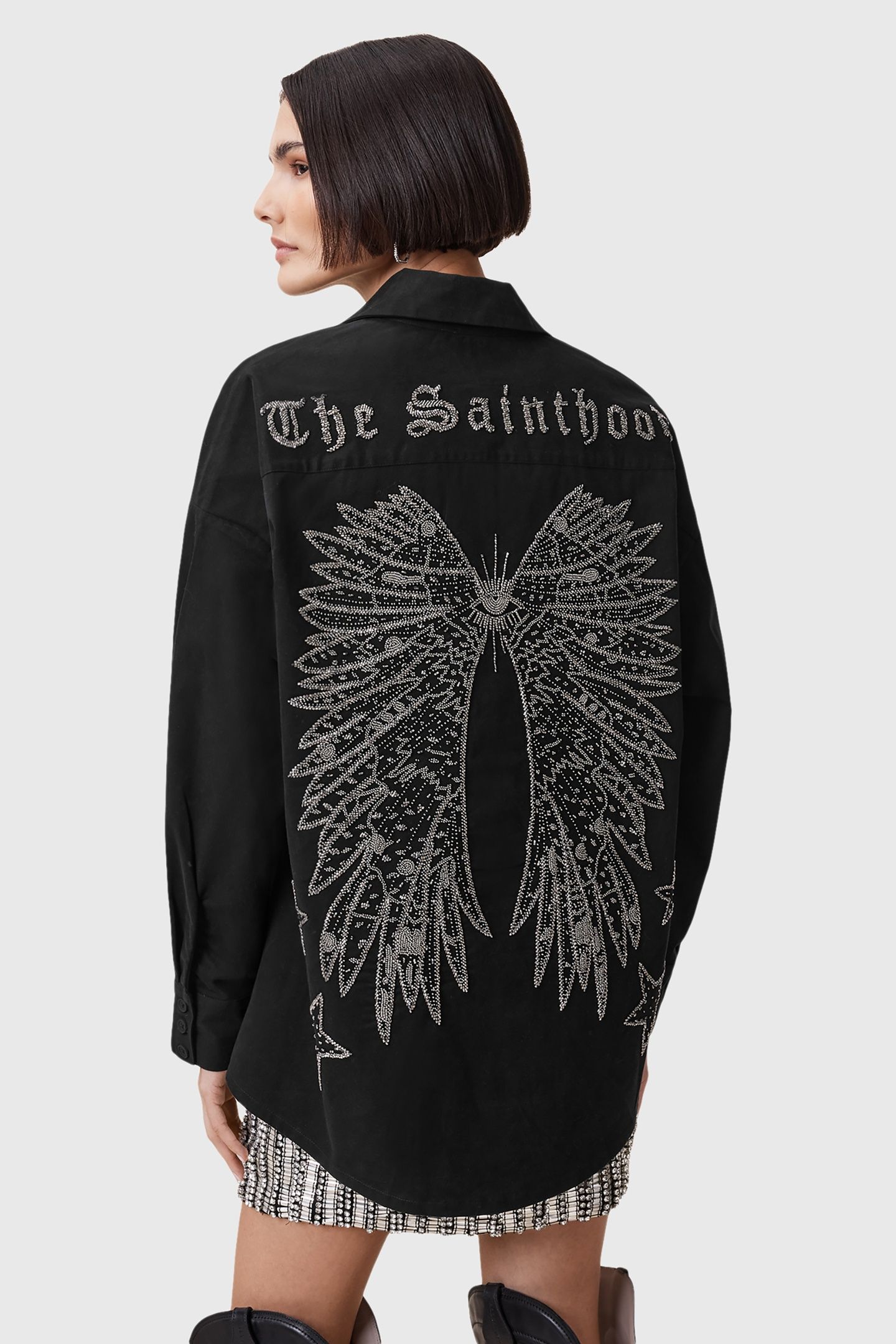 WINGS SHIRT BLACK 2
