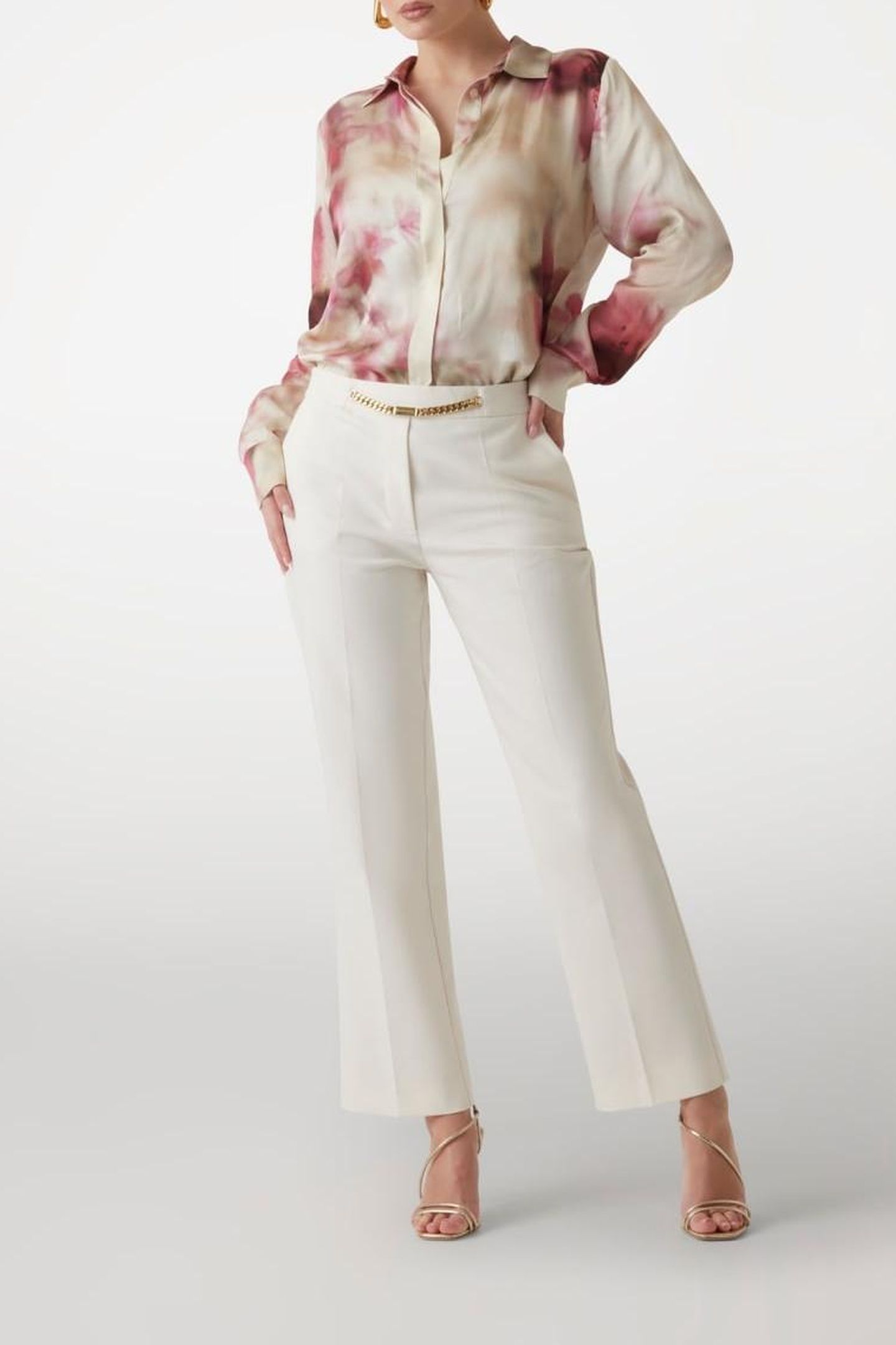 MARCIANO BY GUESS NEW MELISSA SHIRT BLOSSOM CHARM 1