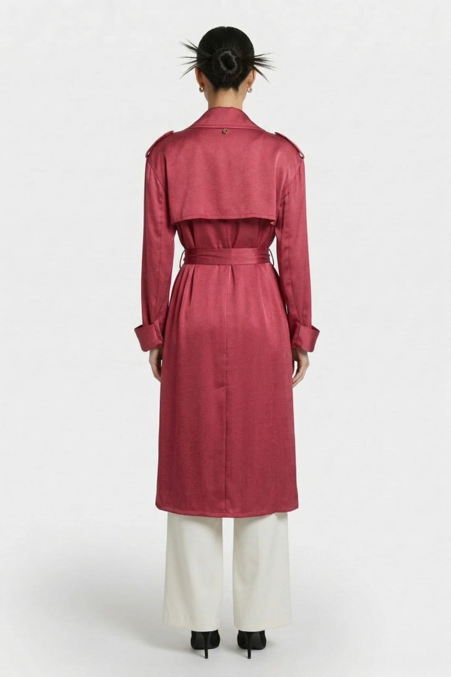 MARCIANO BY GUESS EVA TRENCH COAT FLOWERING PEONY 2