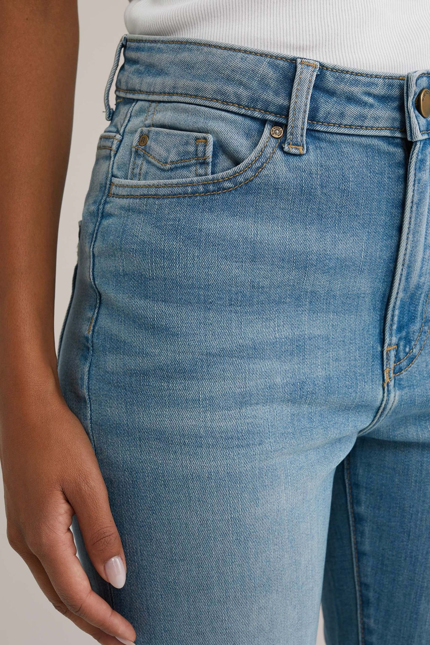 5-POCKET HIGH RISE BLUE 5