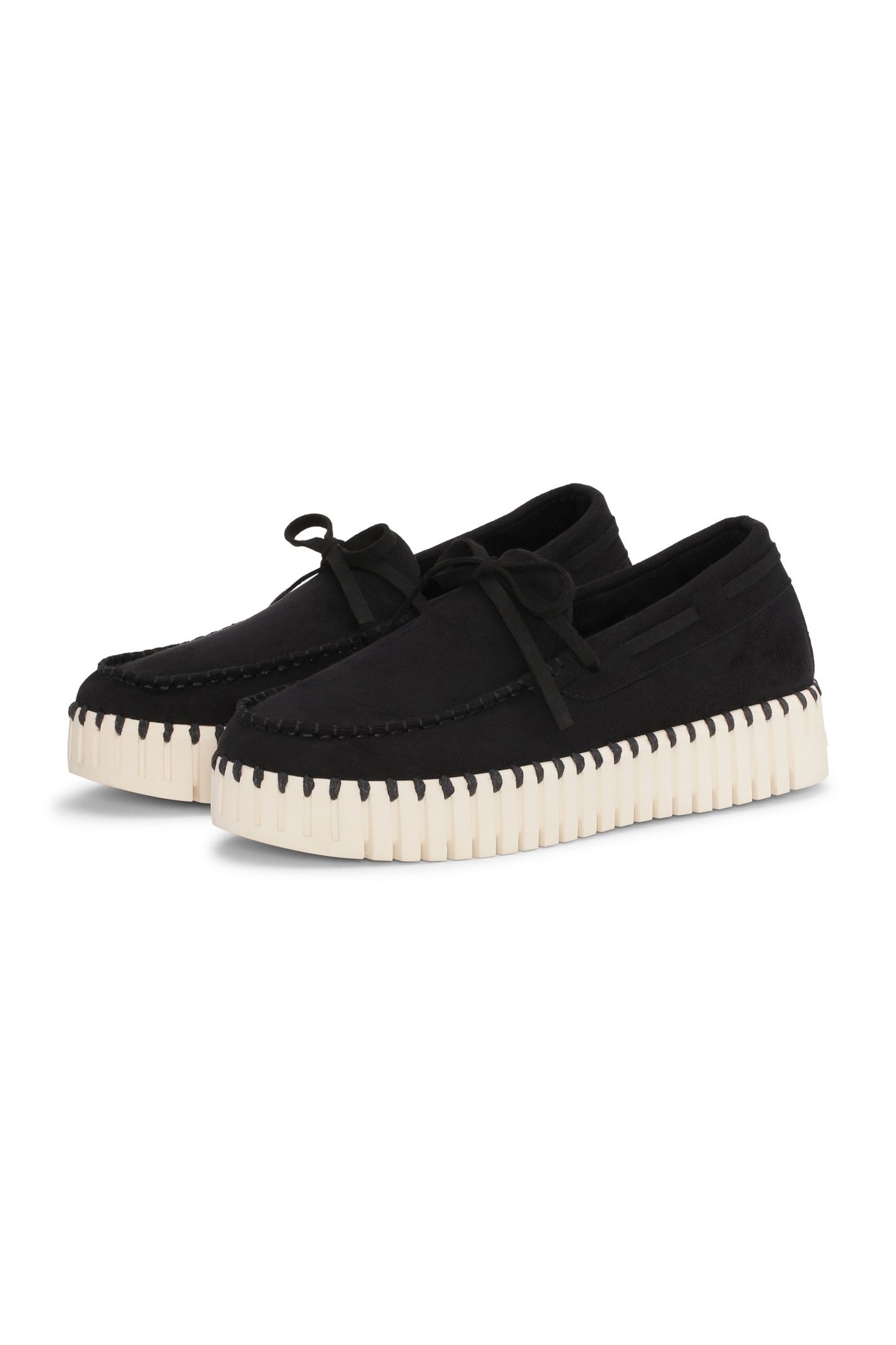 LOAFER TULIP3073 BLACK PEARLED IVORY 3