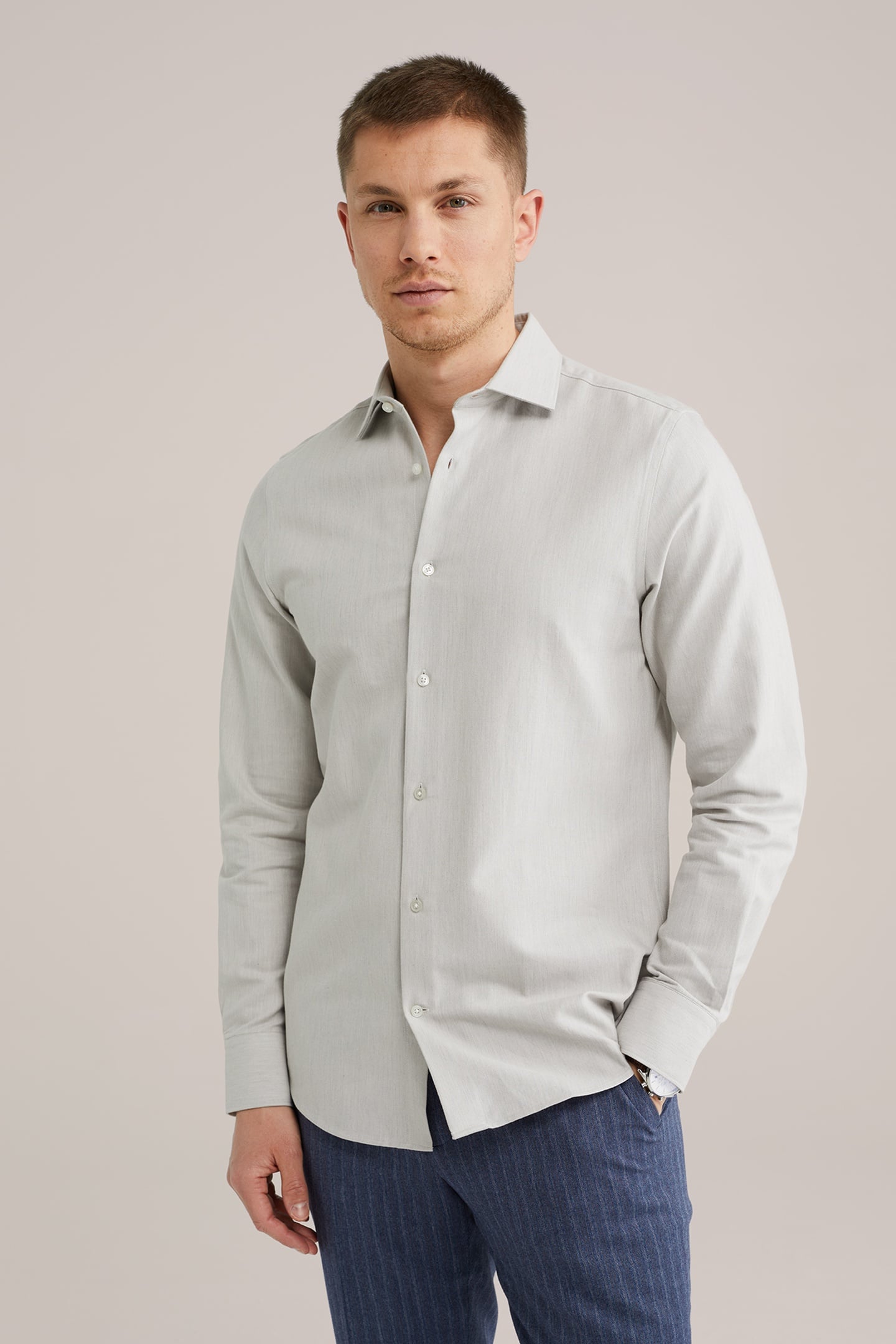 SHIRT LIGHT GREY 1
