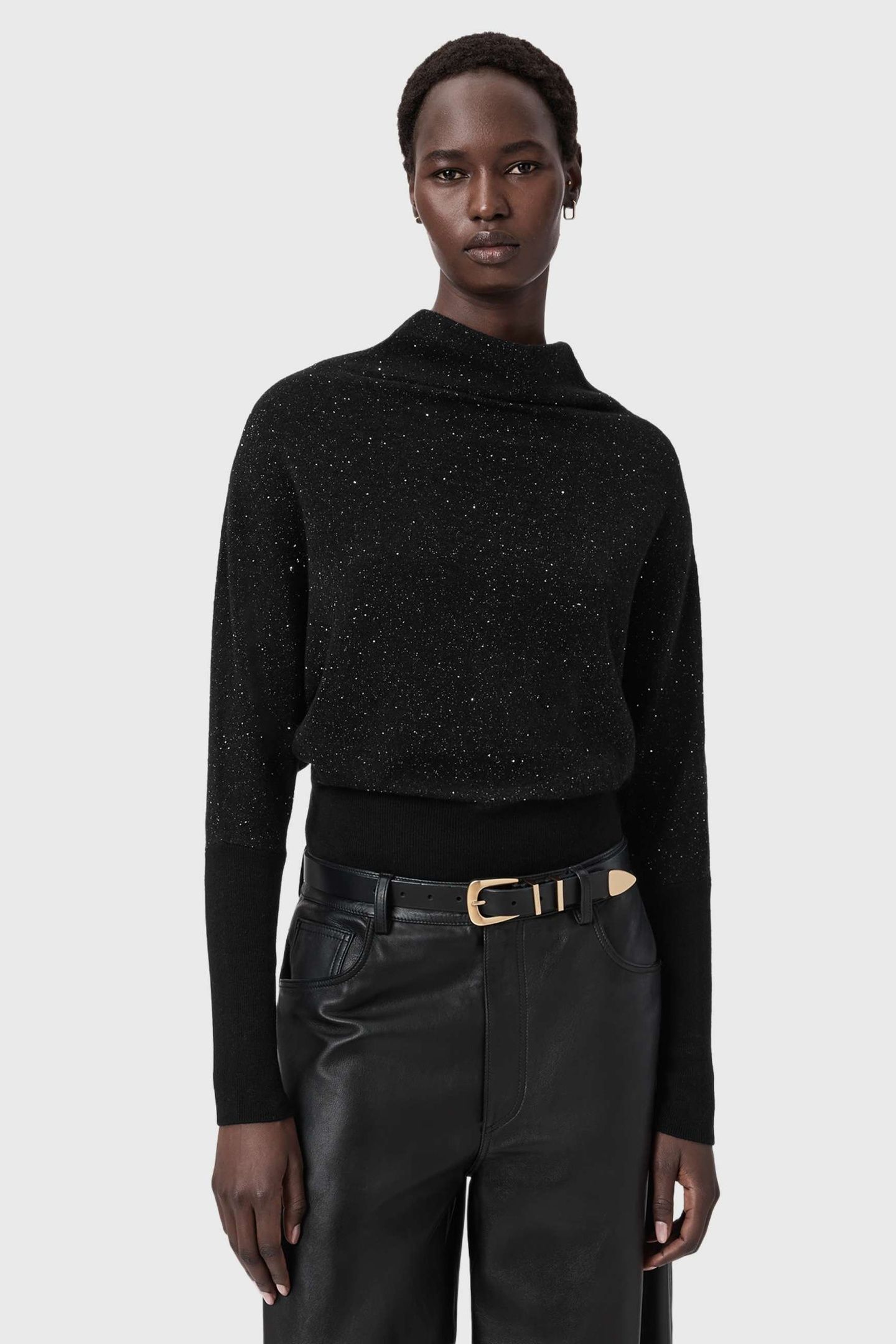 RIDLEY SPARKL JUMPER BLACK 1