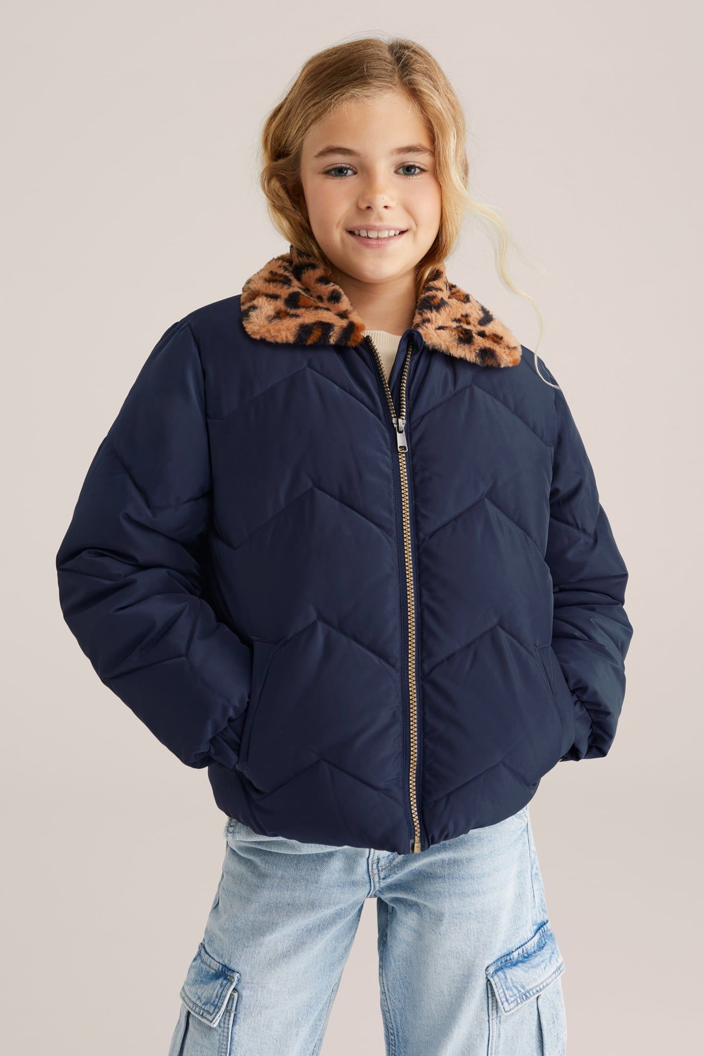 JACKET NORMAL LENGTH DARK BLUE 1