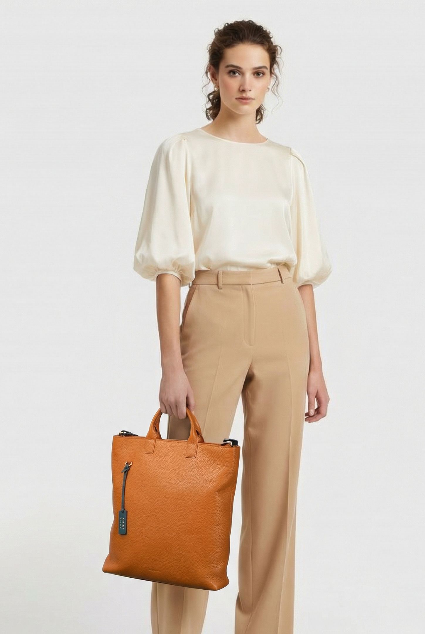 LARGE WORK BAG IN ORANGE 1