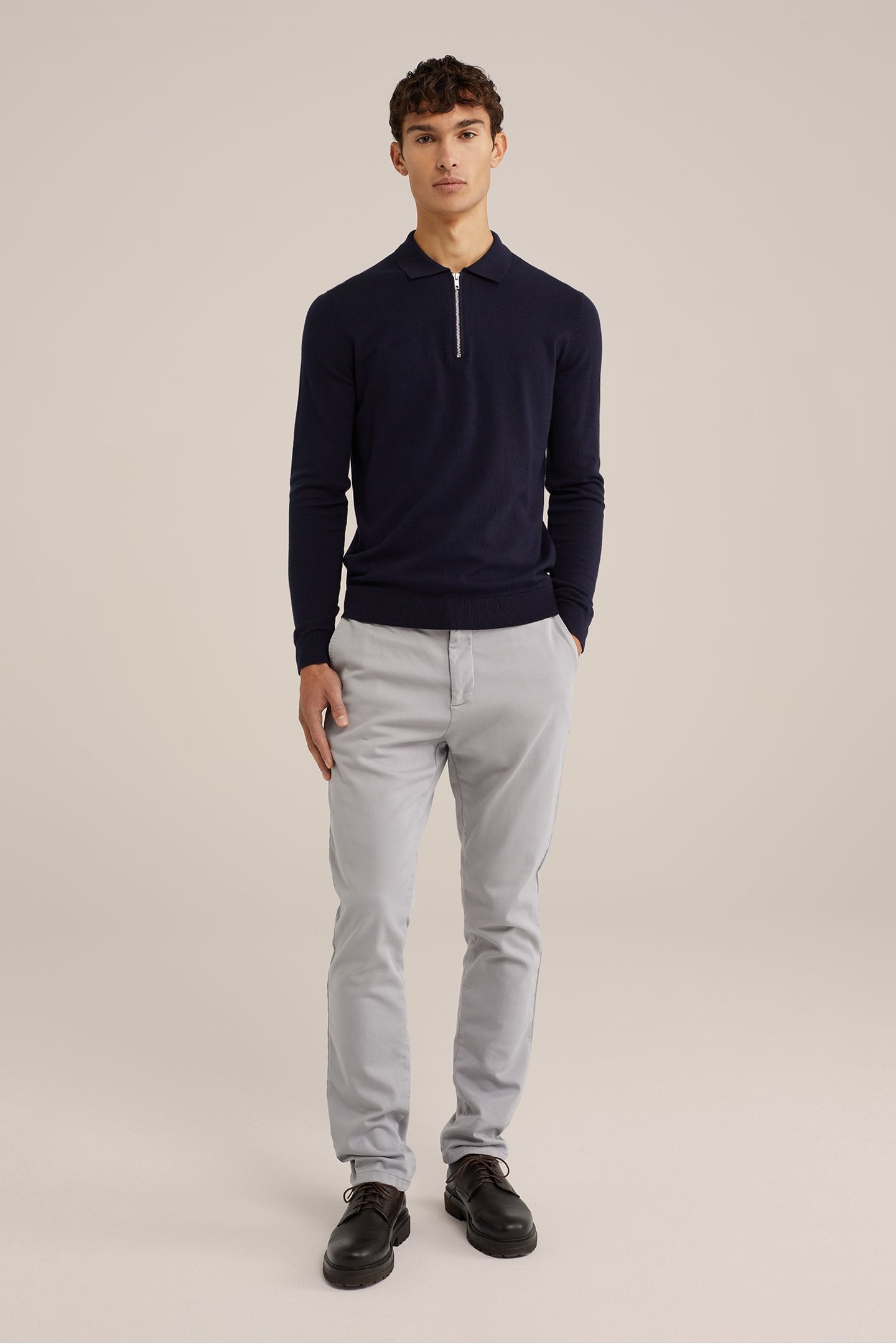 HALFWAY ZIPPER DARK BLUE 3