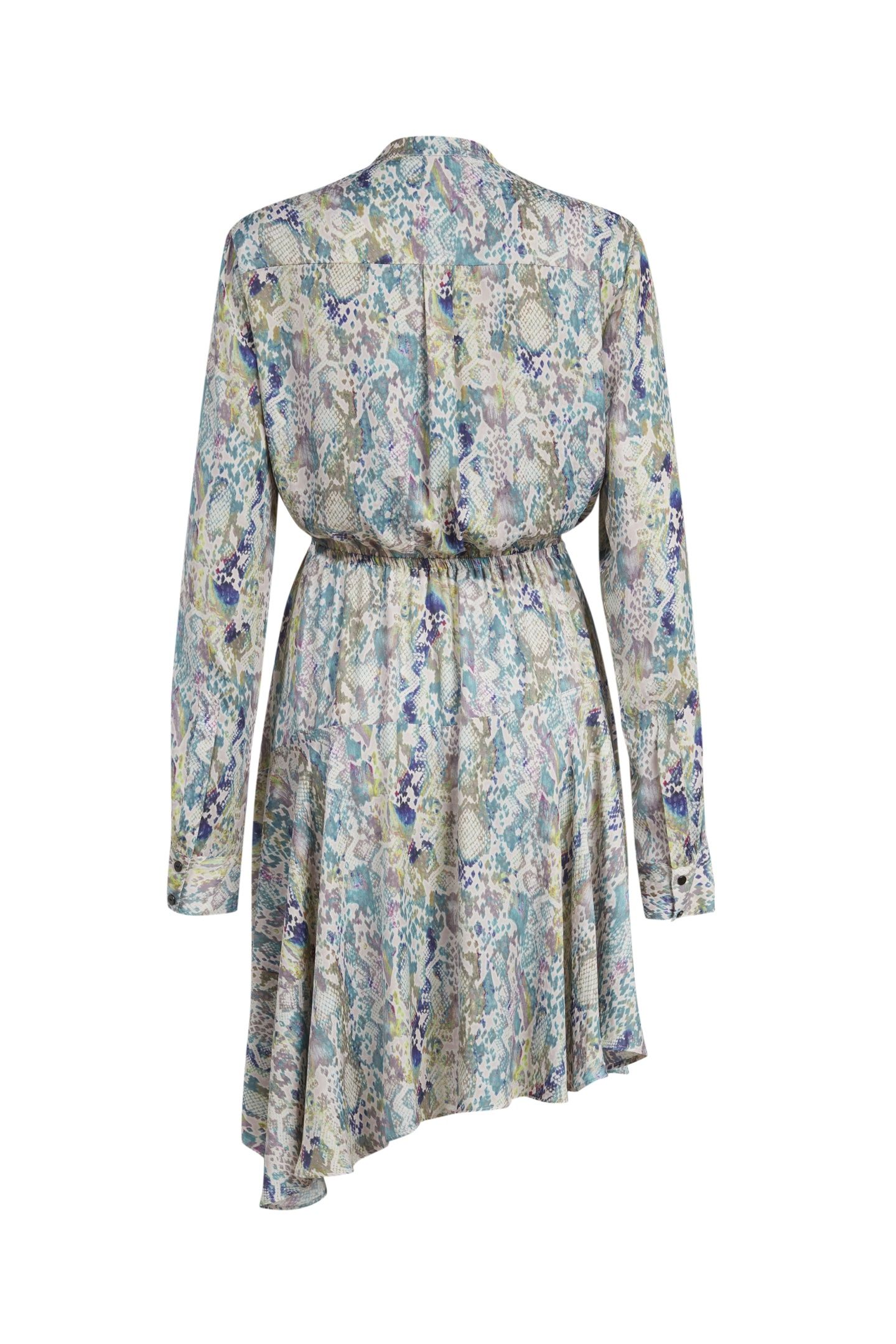 MARTINA MASALA DRESS RAINBOW BLUE 2
