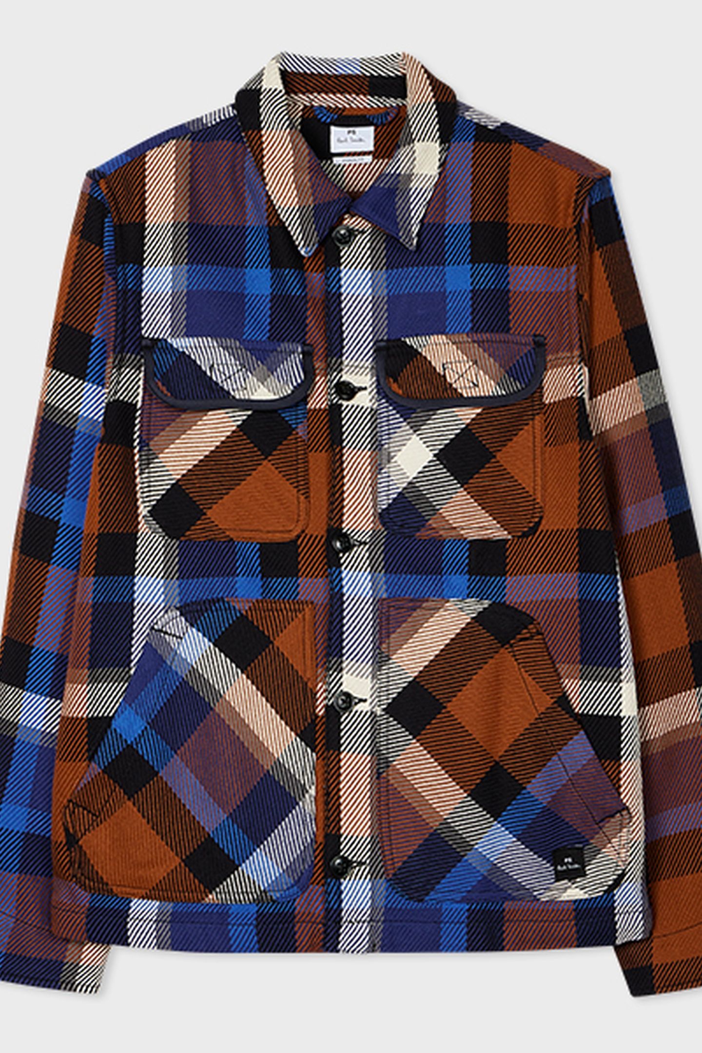 LS CASUAL FIT SHIRT JKT INKY BLUE 4