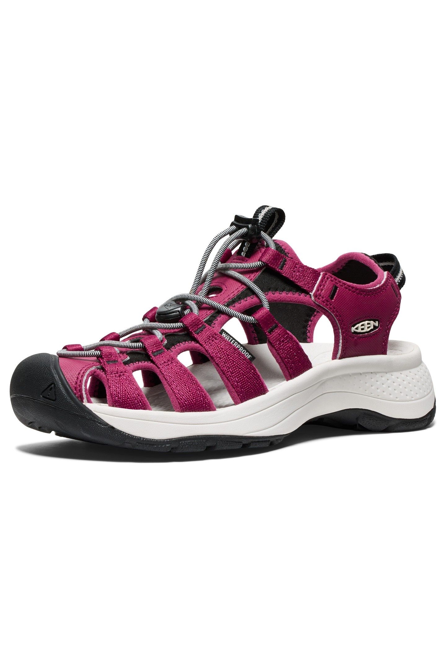 ASTORIA WEST SANDAL BEAUJOLAIS/STAR WHITE 1