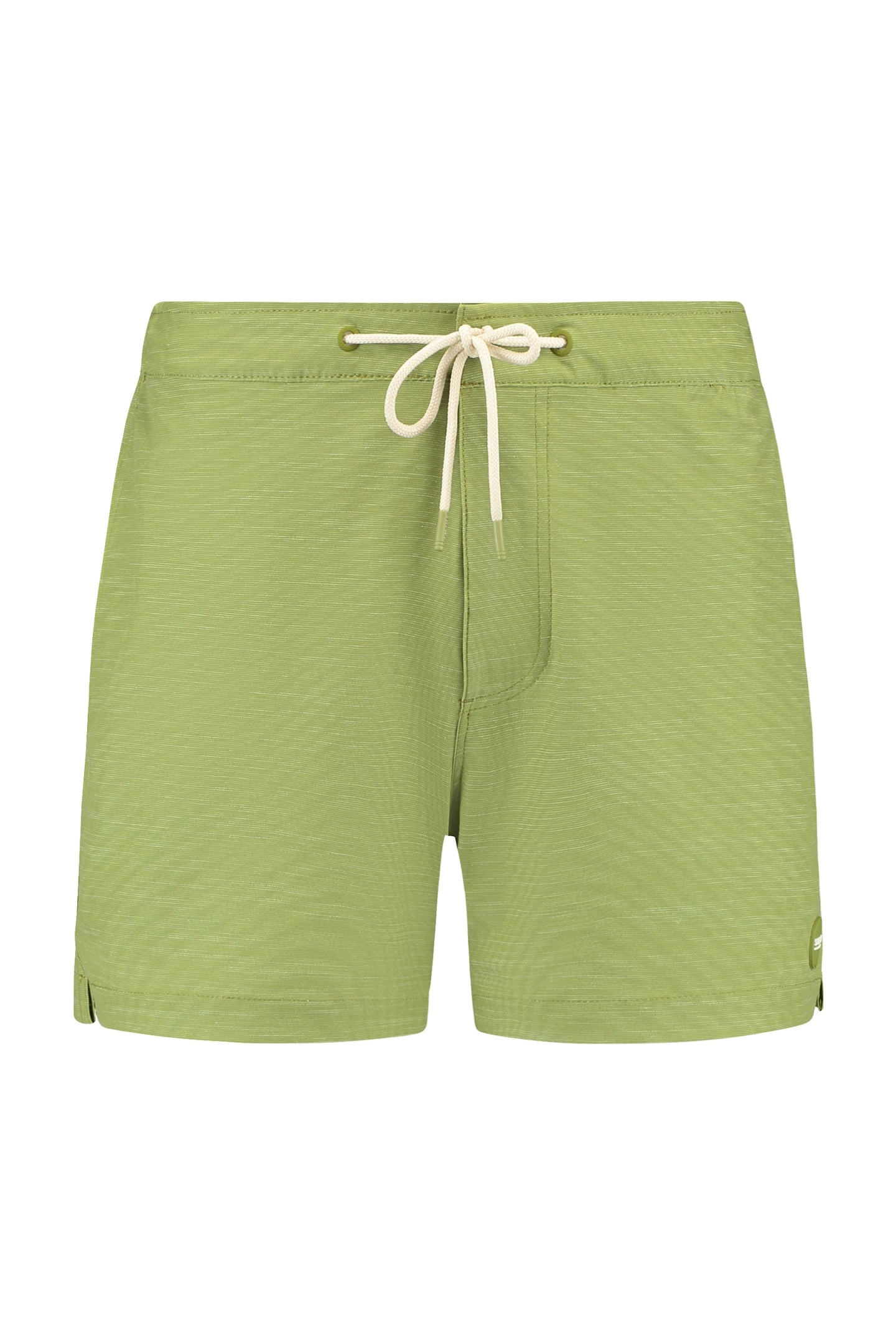 OWEN SWIM SHORTS 5 INCH SOLID GREEN FERN 5