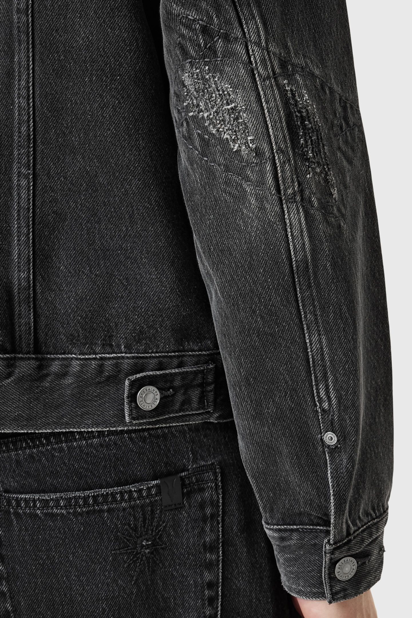 JAYGER JACKET WASHED BLACK 8