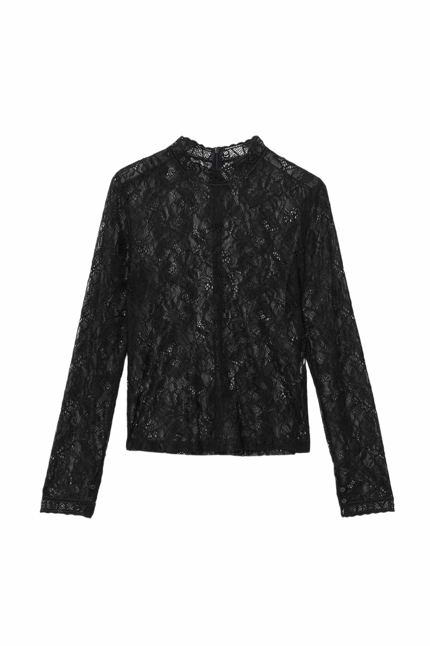 ARIA LACE TOP BLACK 4