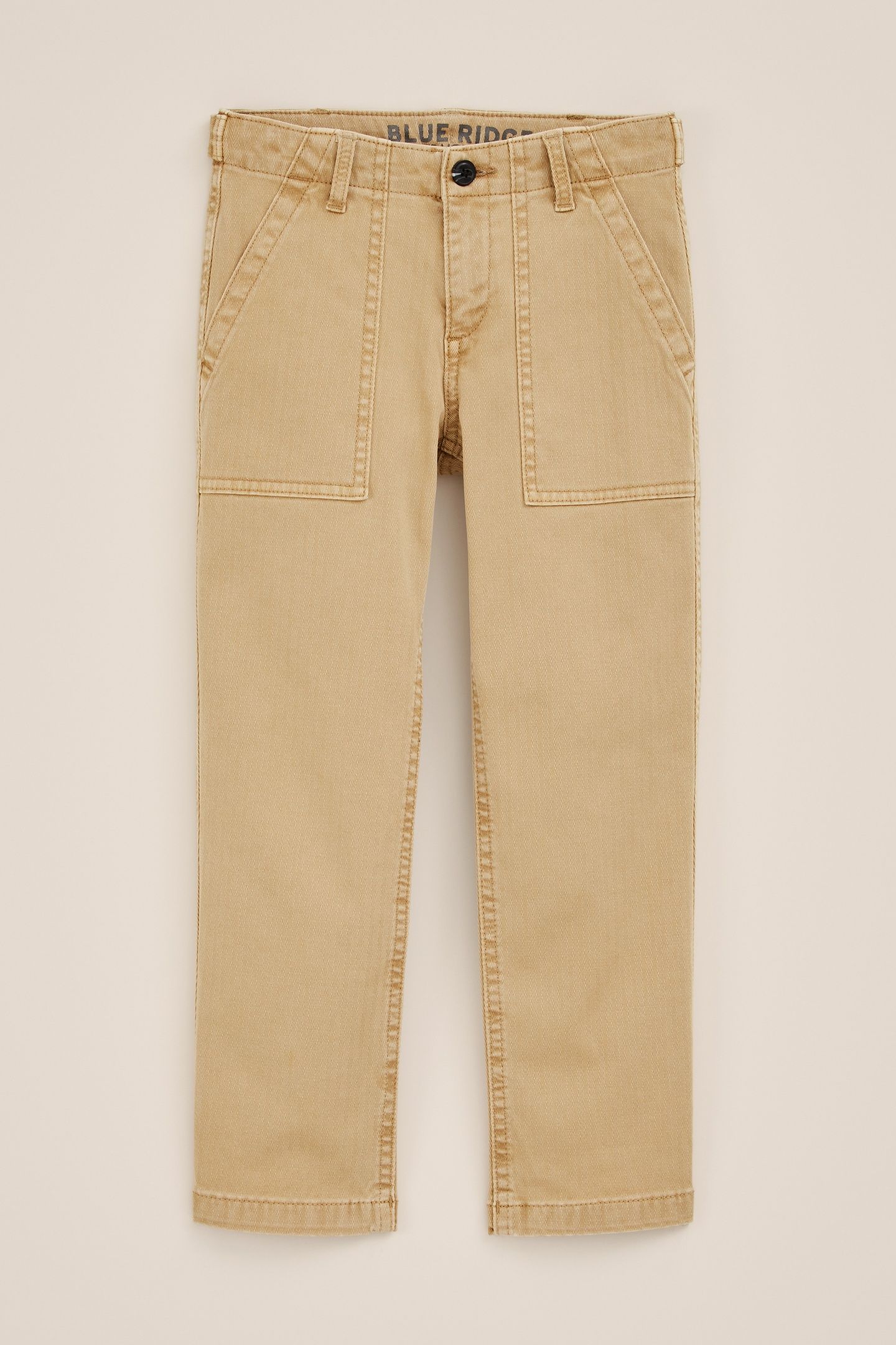 5-POCKET MID WAIST BEIGE 3