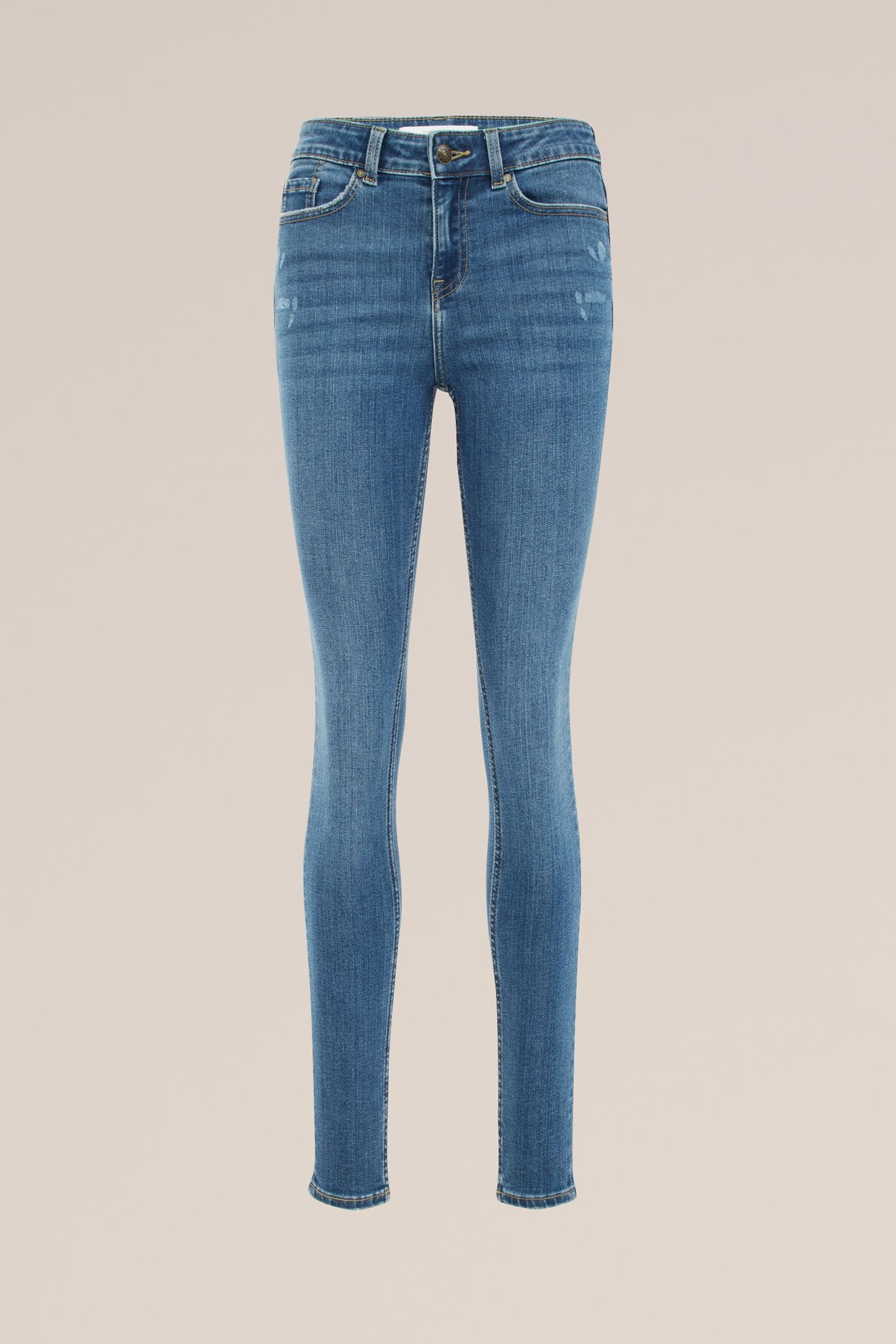5-POCKET MID WAIST DARK BLUE 4