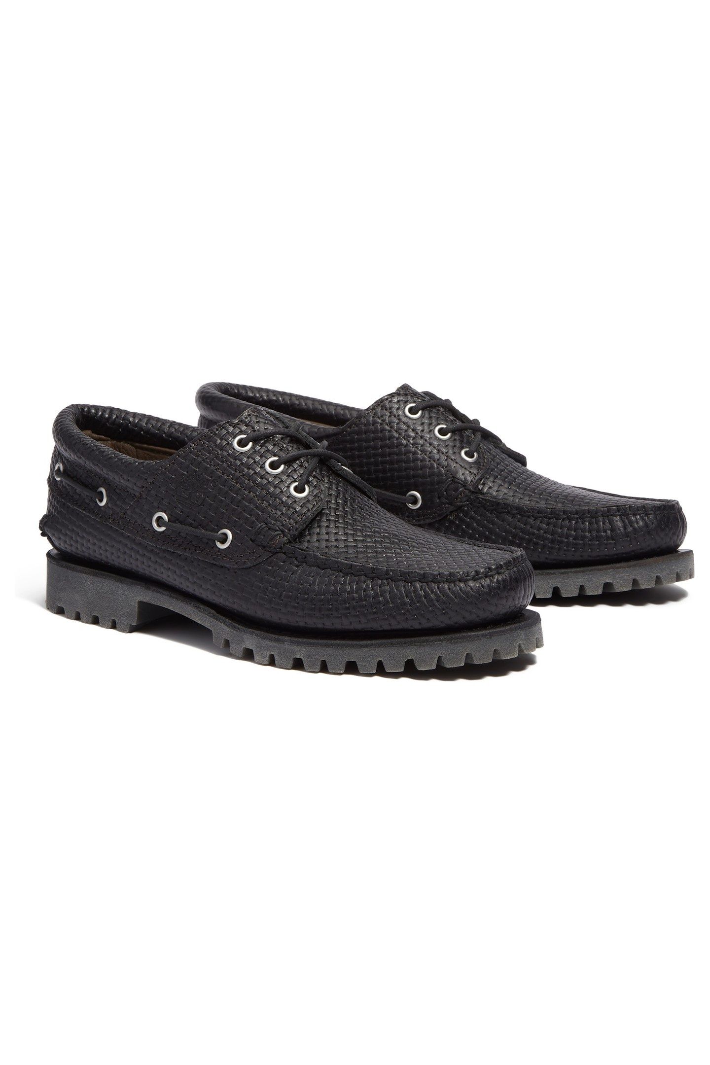 AUTHENTIC BOAT SHOE BLACK FULL GRAIN BROWN 2