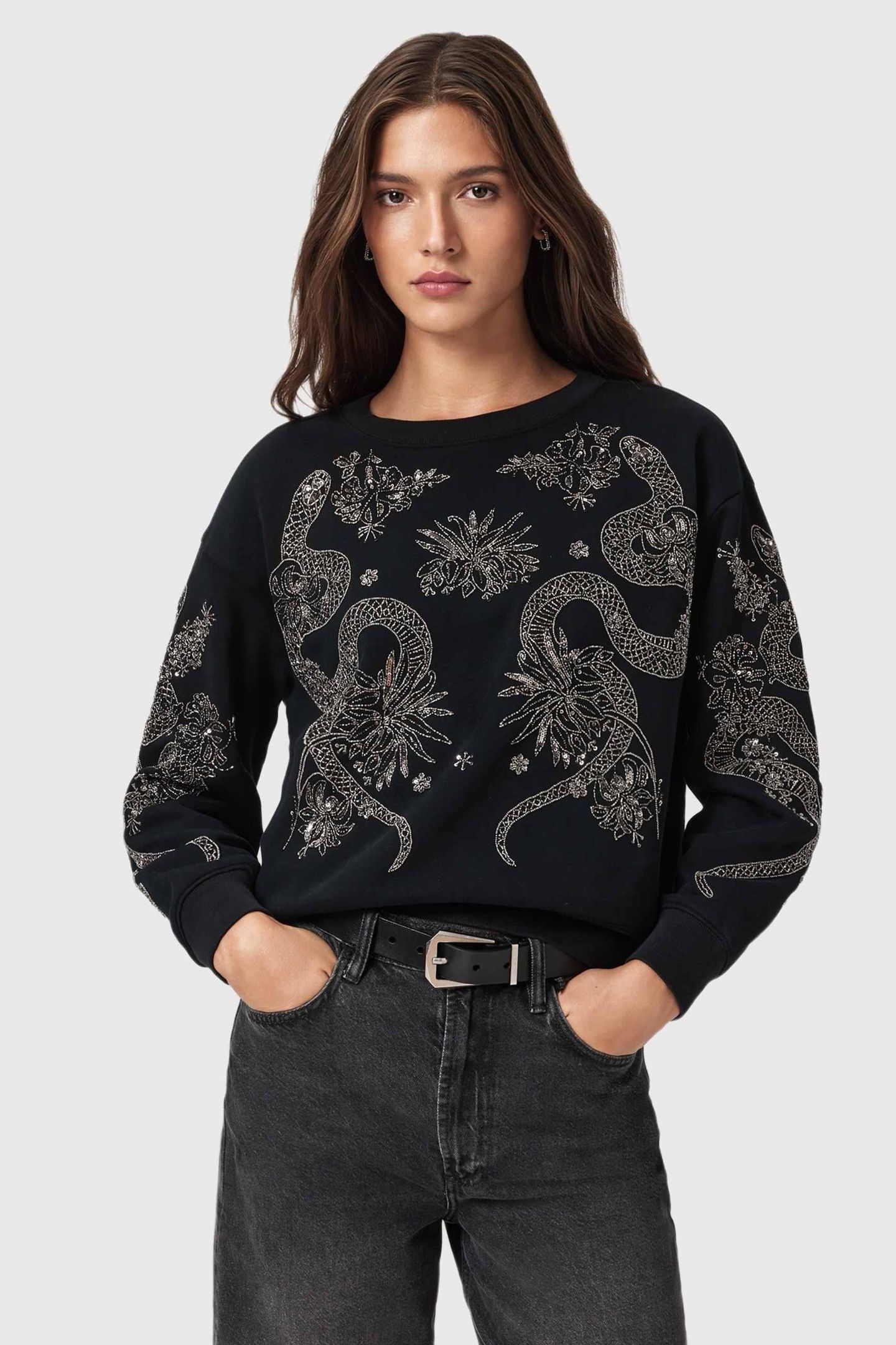 CECILE PIPPA SWEAT BLACK 2