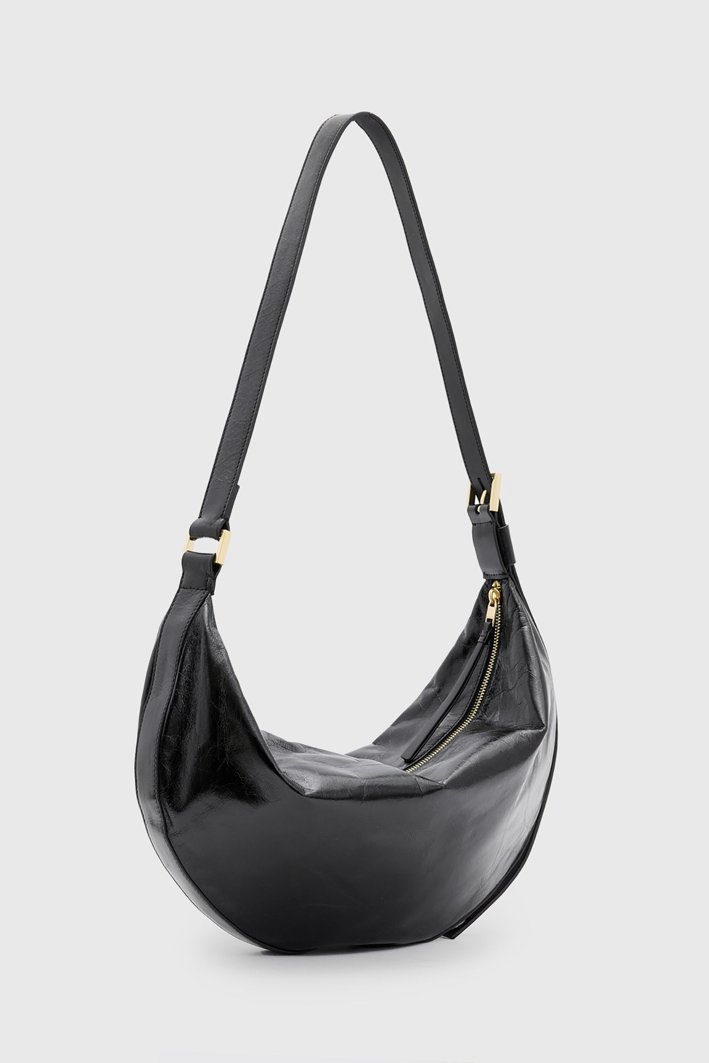 HALF MOON SHOULDER BLACK 2