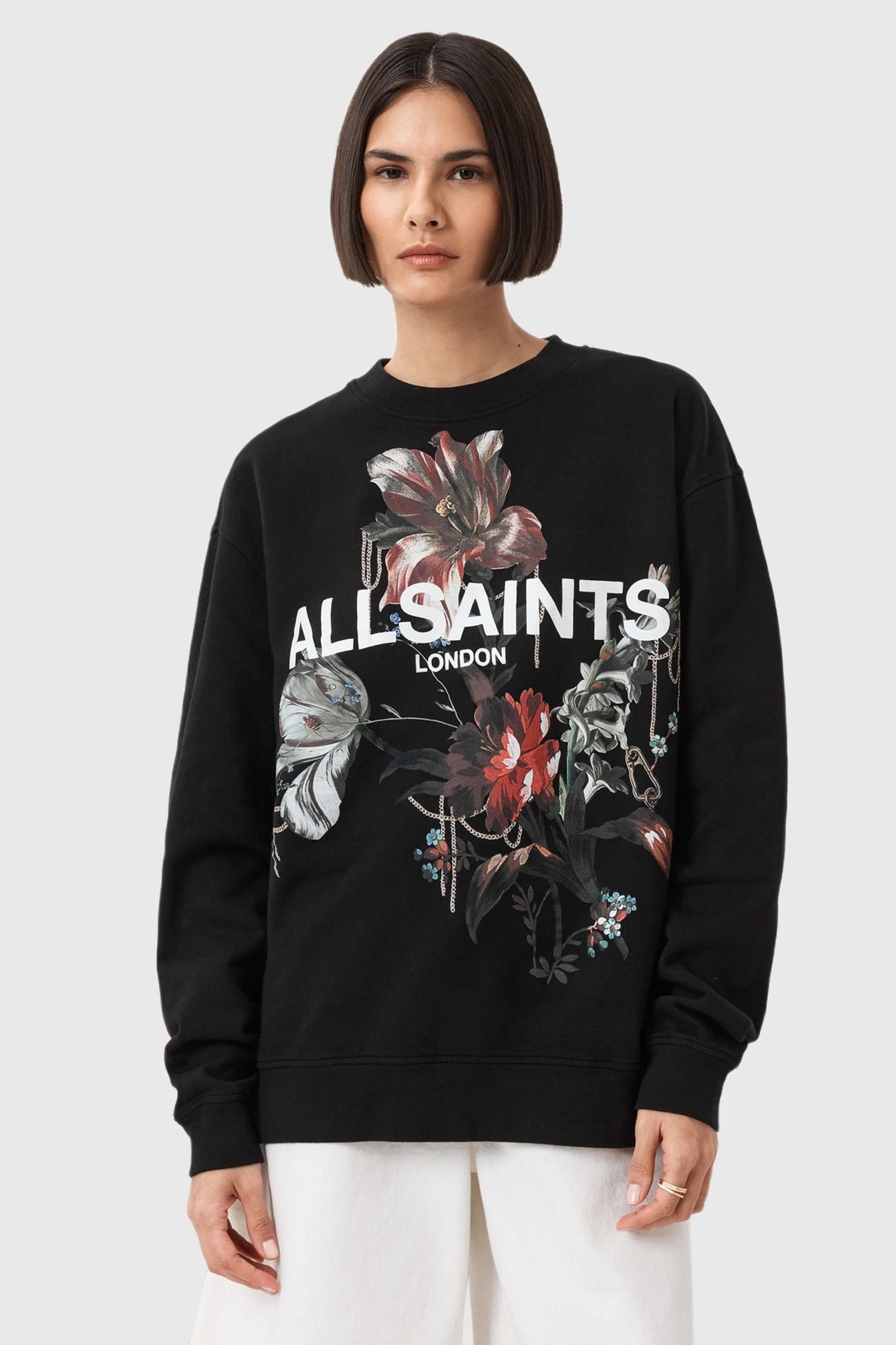 ANIA ETTA SWEAT BLACK 1