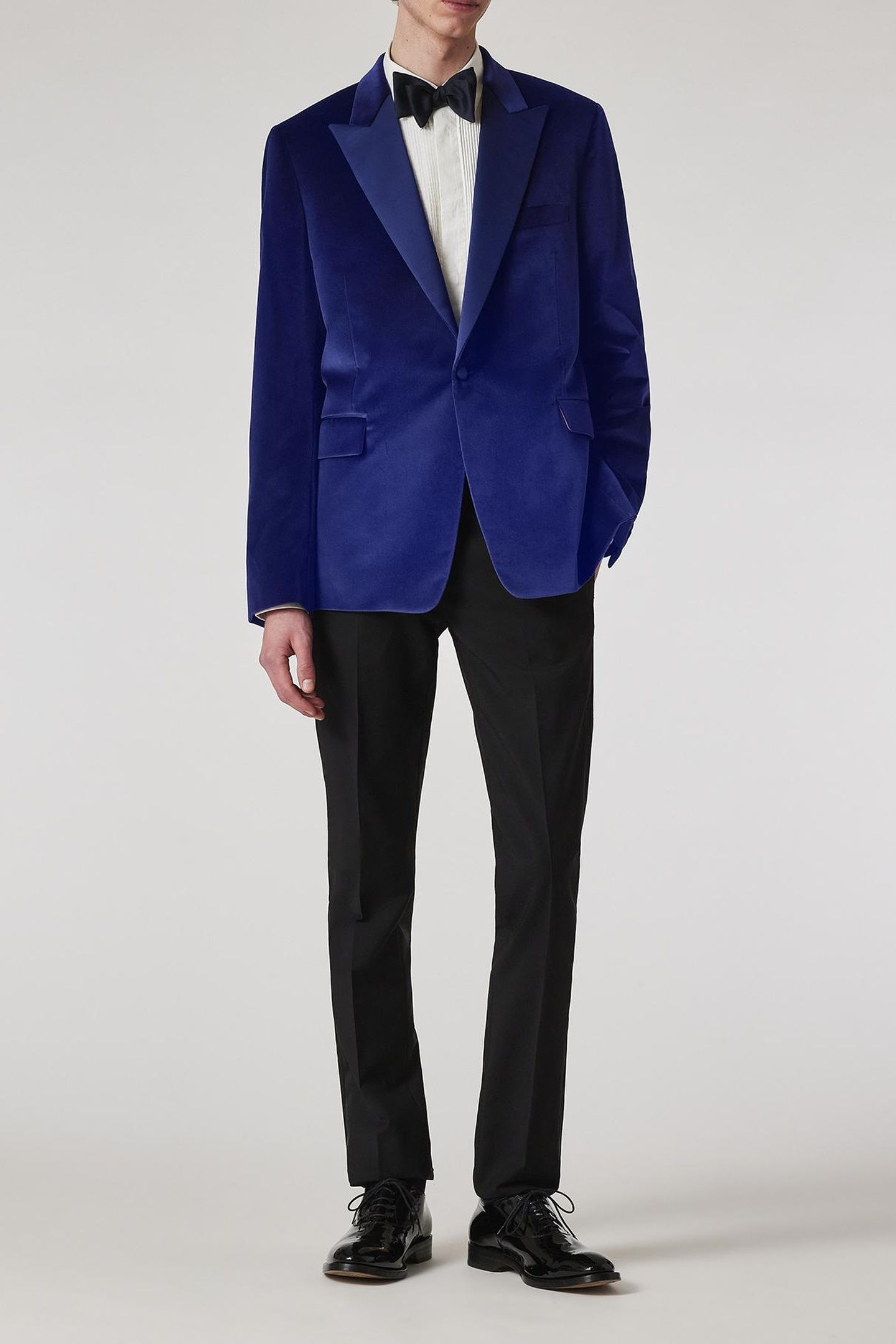 EVENING 1BTN JACKET INKY BLUE 2