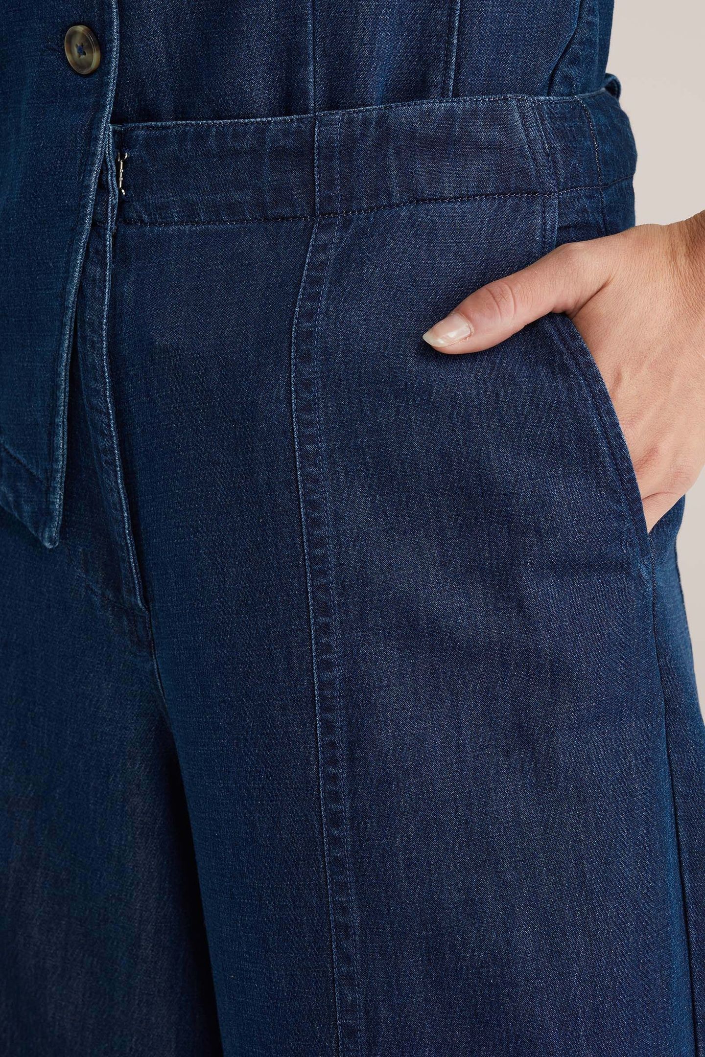 5-POCKET HIGH RISE DARK BLUE 5