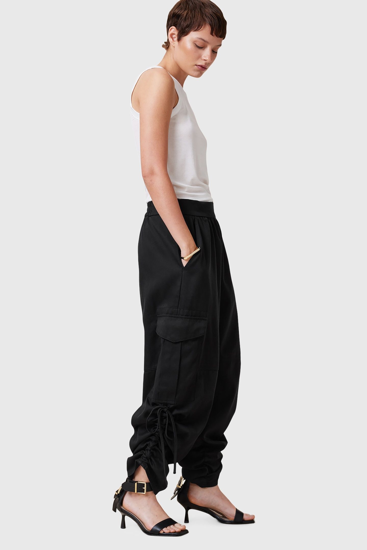 KAYE TENCEL TROUSER BLACK 6