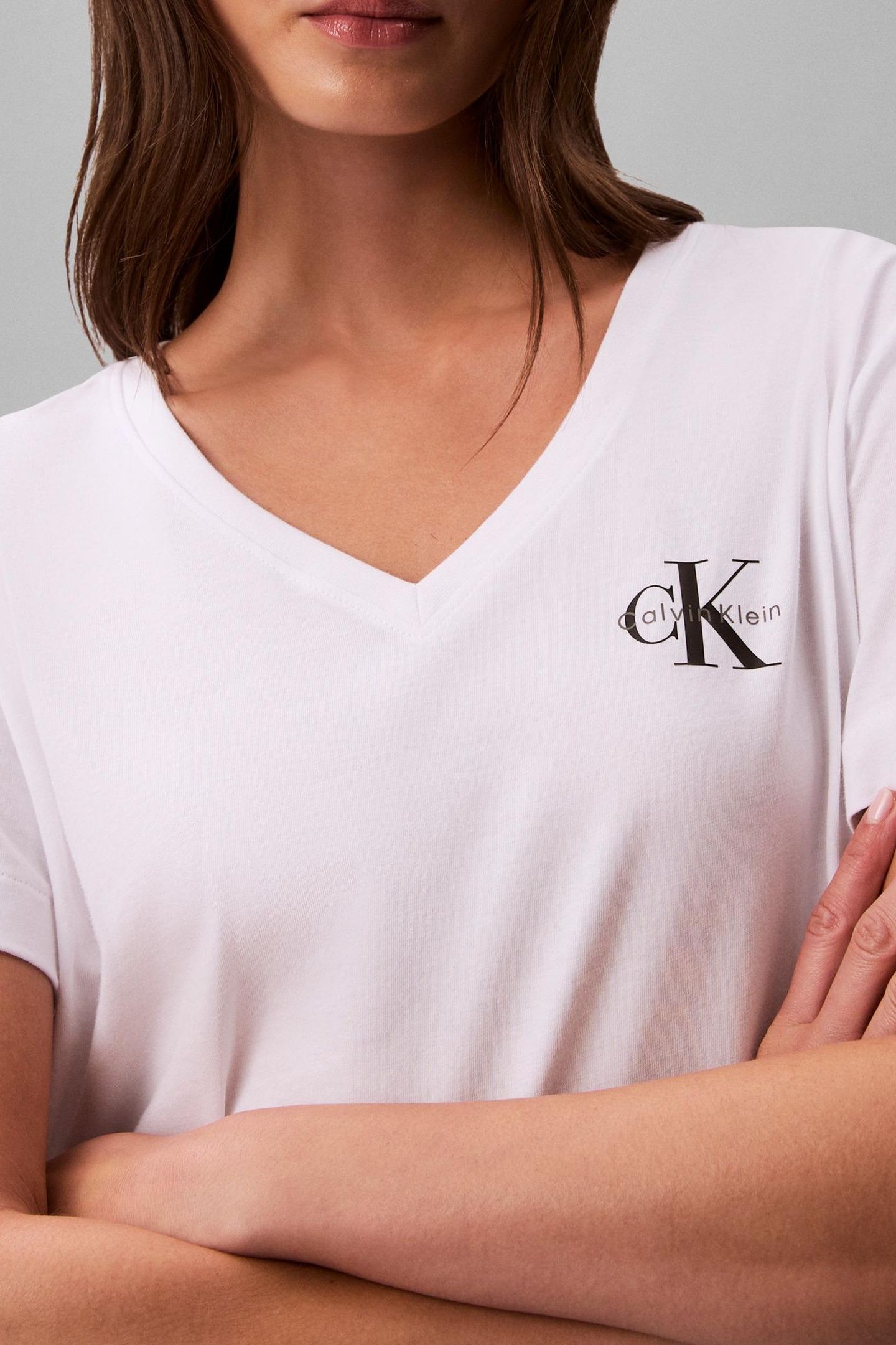 LOGO V-NECK 2-PACK TEE ADRENALINE RUSH/BRILLIANT WHITE 7