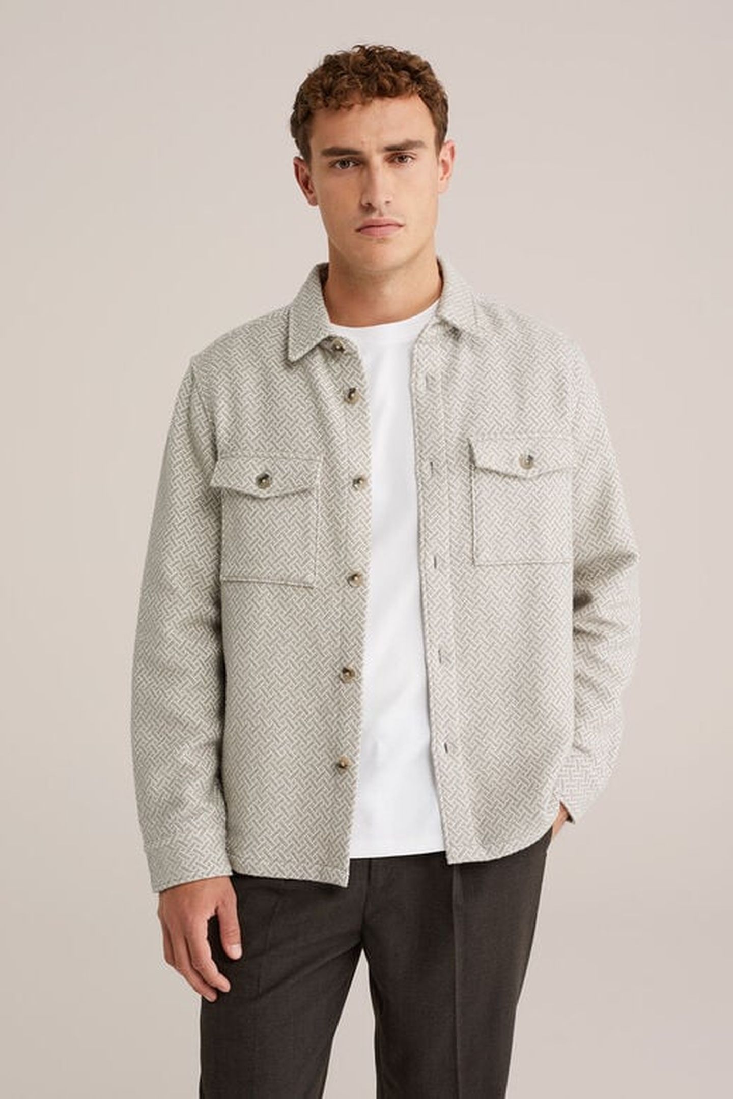 OVERSHIRT LIGHT GREY 1