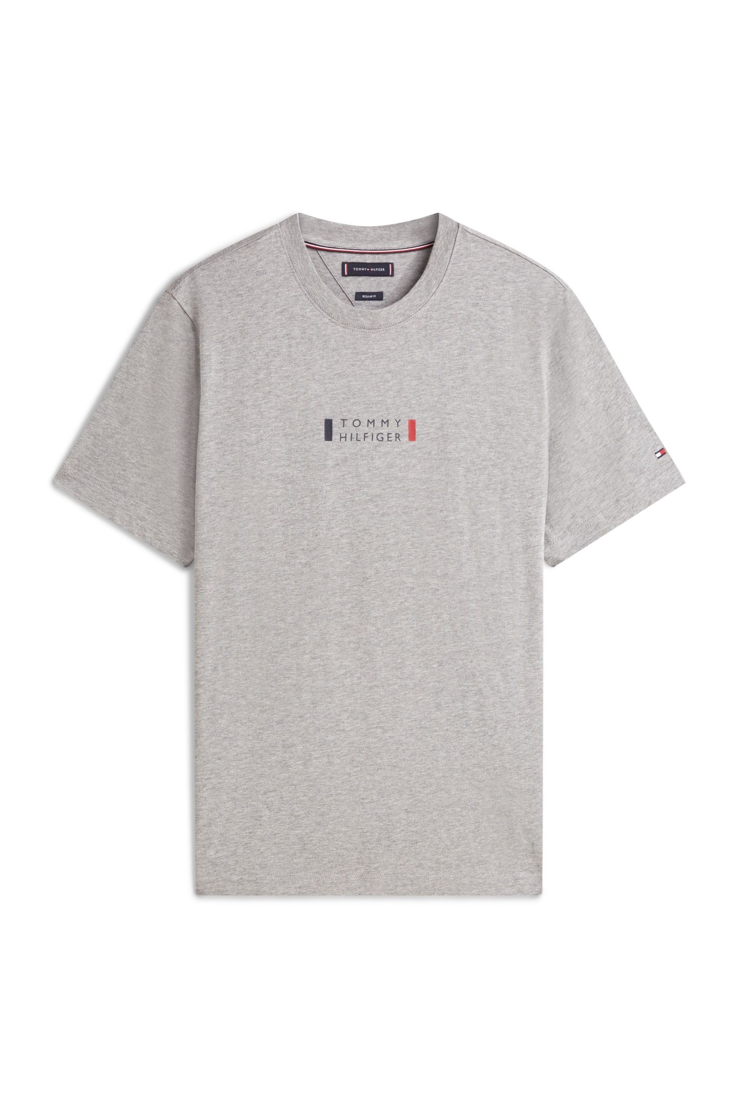 BRAND LOVE SMALL CENTER TEE MEDIUM GREY HEATHER 5