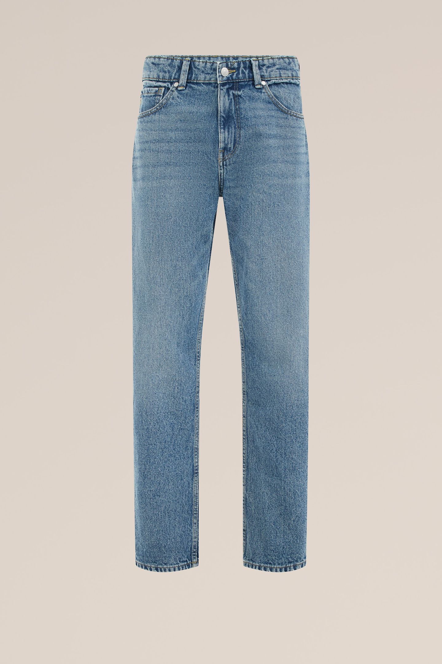 5-POCKET MID WAIST BLUE 4