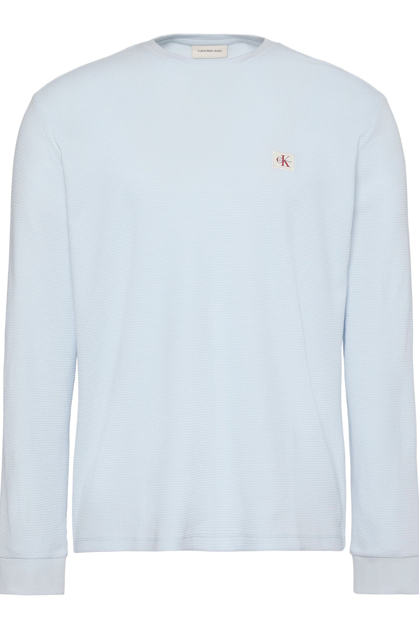 LS WAFFLE BADGE CREWNETEE PLEIN AIR 6