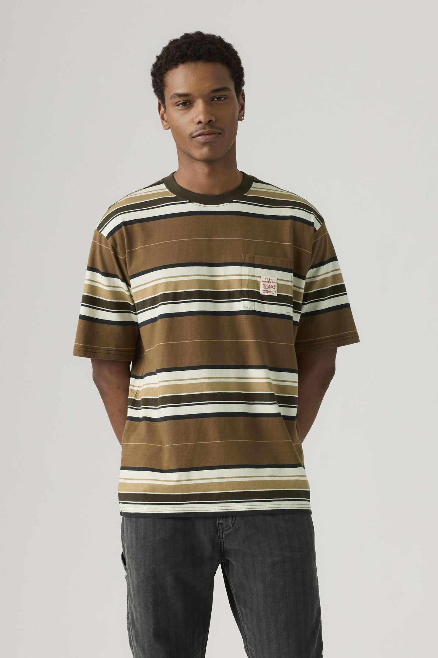 WORKWEAR TEE BROWN 2
