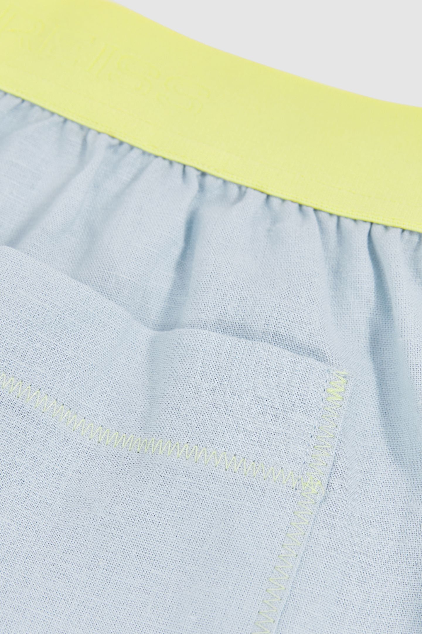 WAISTBAND BOXER SHORT BLUE 6