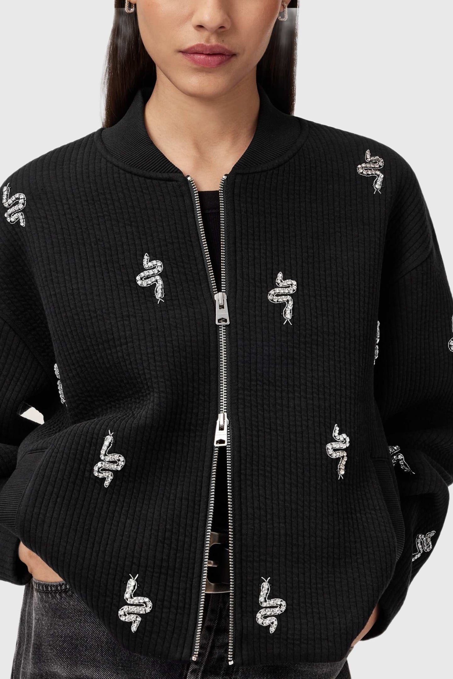 RHEA BEA BOMBER BLACK 7