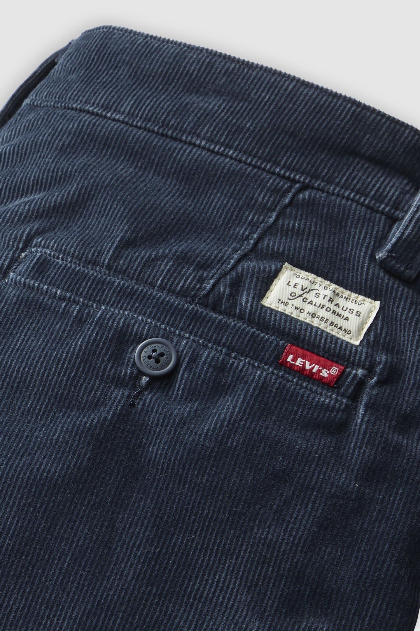 XX STANDARD TAPER CORDUROY CHINOS BLUE 6