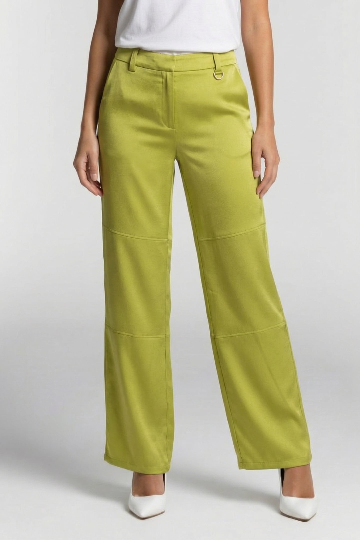 MARCIANO BY GUESS EVA CARGO PANT KIWI LIGHT GREEN 1