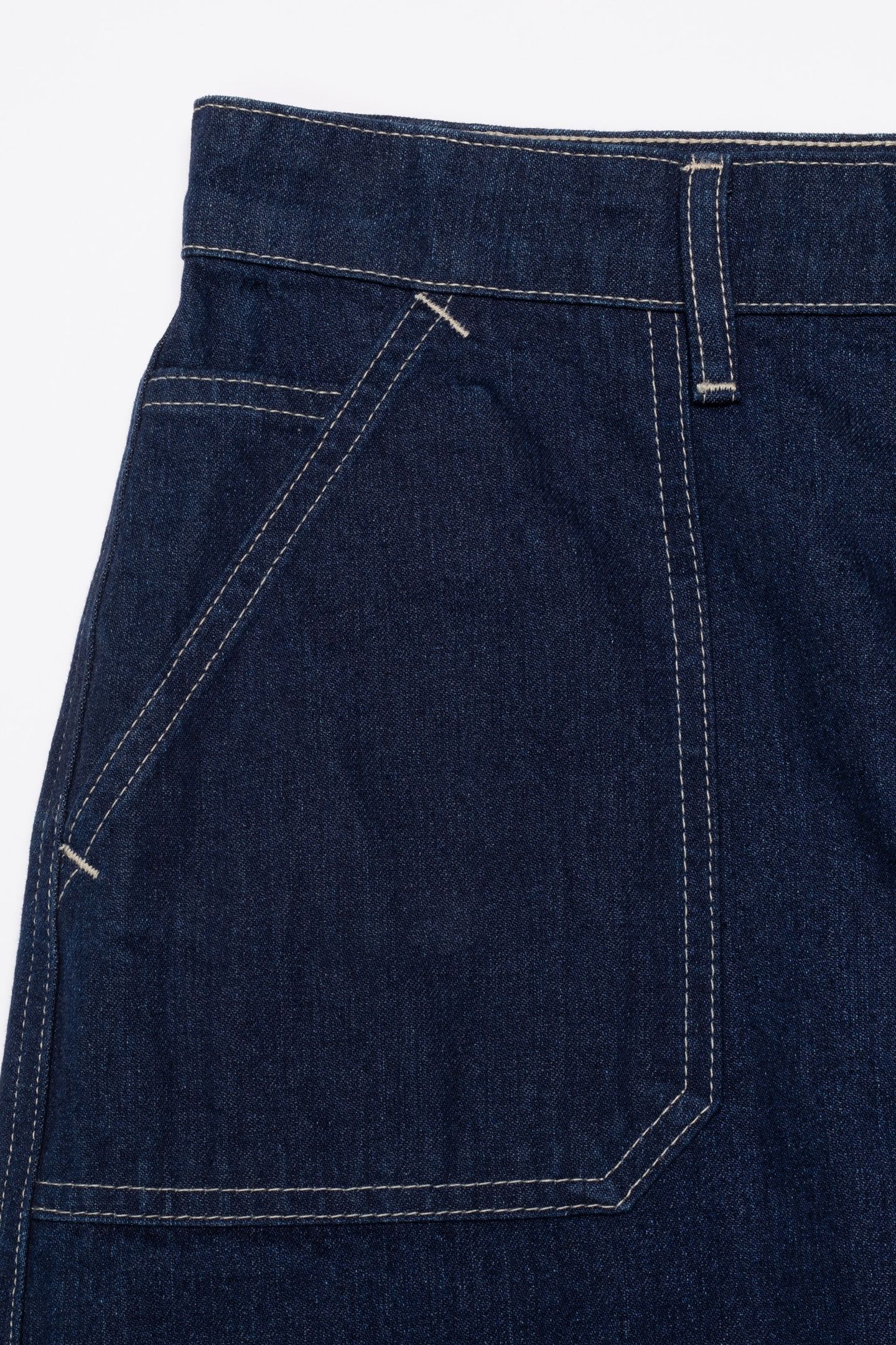 BOEL PAINTER DENIM SKIRT DARK BLUE 7