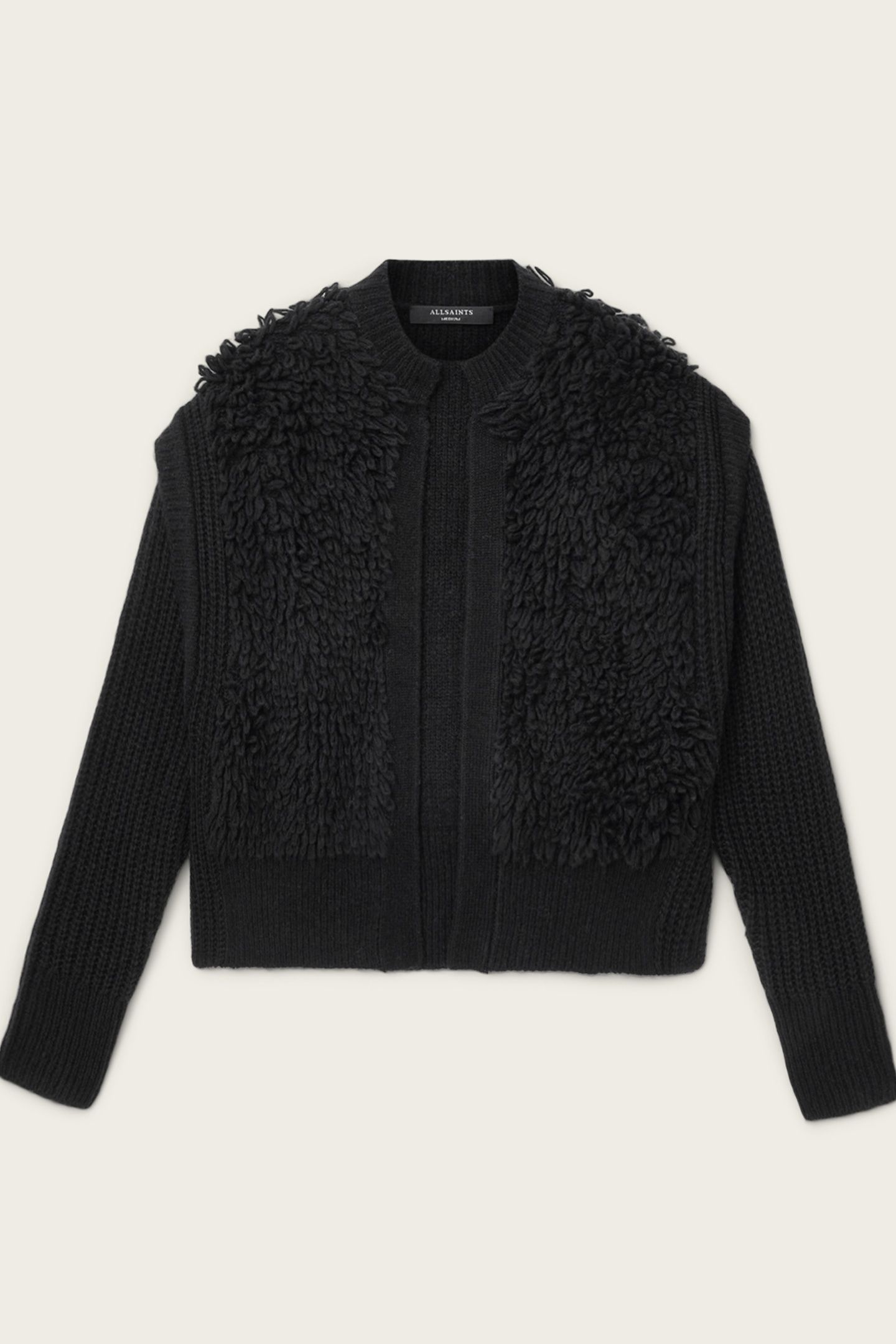 ELIAS CARDIGAN BLACK 4