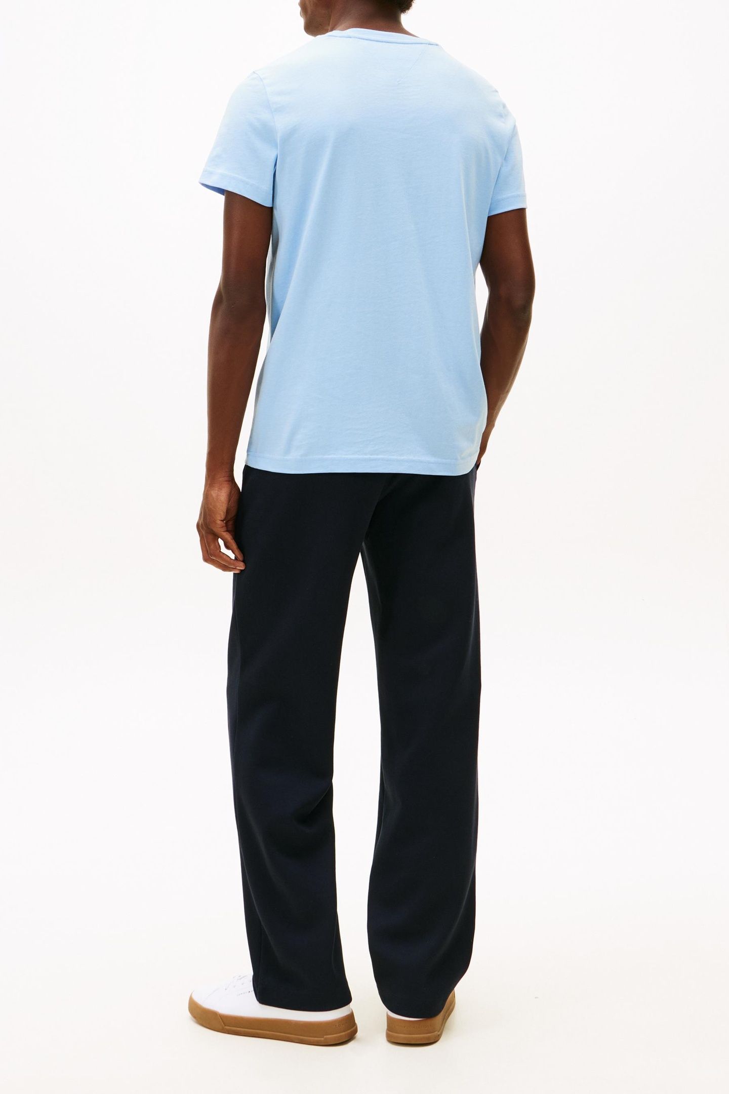 TOMMY LOGO TEE WELL WATER 4
