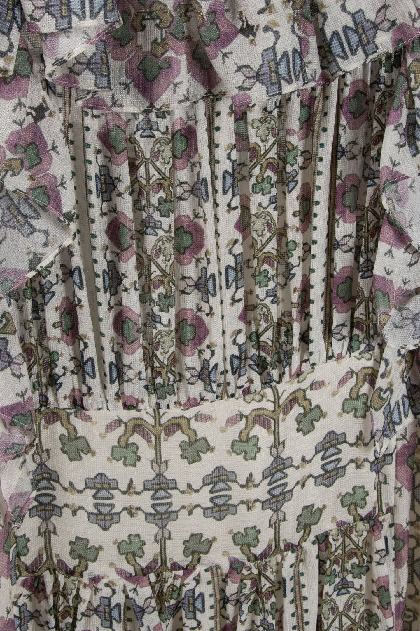 MACHA DRESS ECRU 4