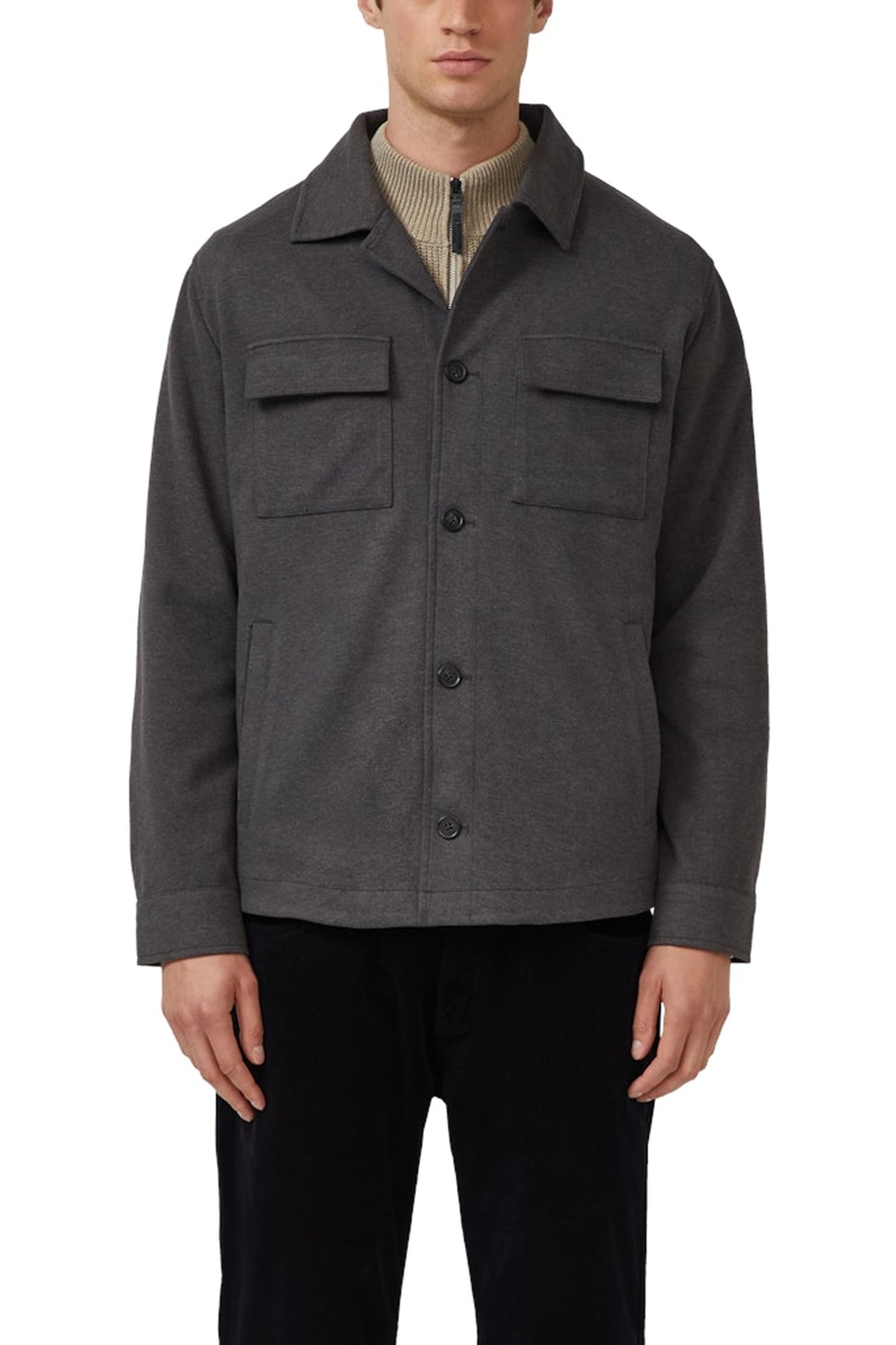 S.OLIVER JACKETS OUTDOOR GREY/BLACK 1