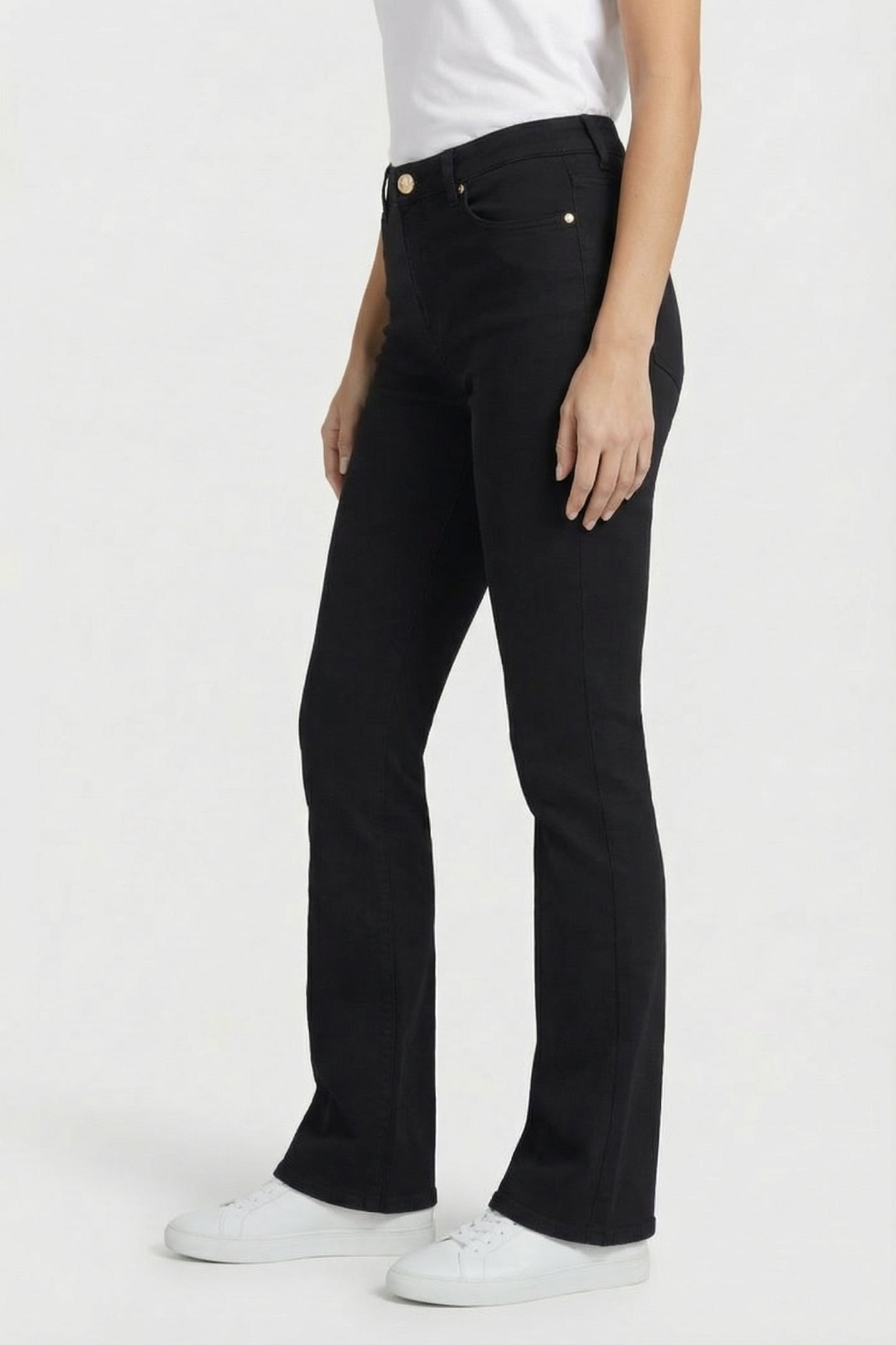 MARCIANO BY GUESS NEW KAYLA DENIM JET BLACK MULTI 3