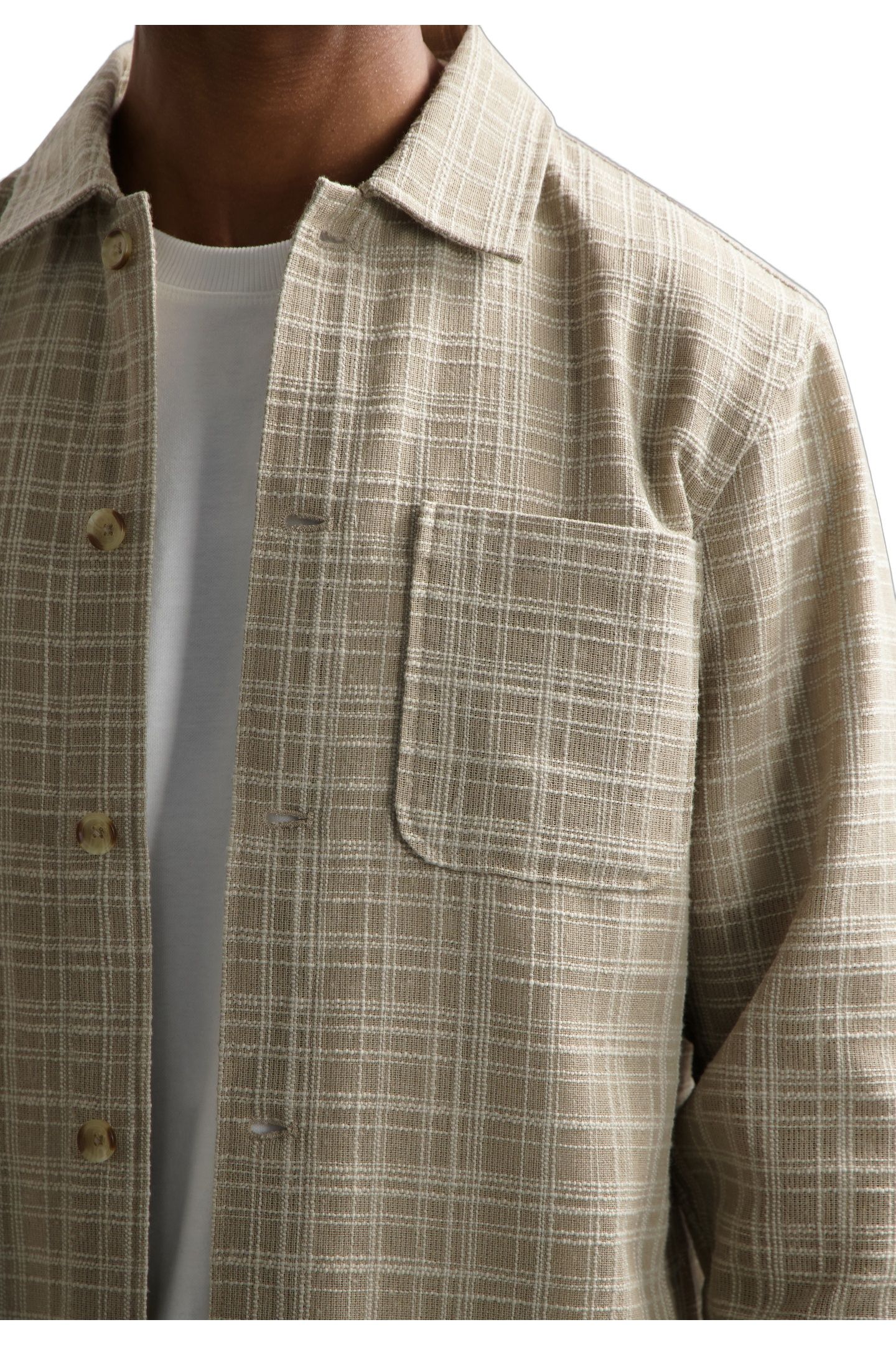 DS-LINO OVERSHIRT TIMBER WOLF 6