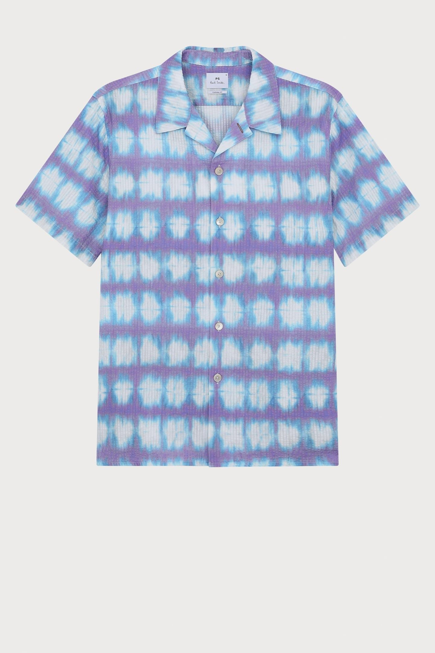 S/S CASUAL FIT SHIRT PETROL BLUE 1