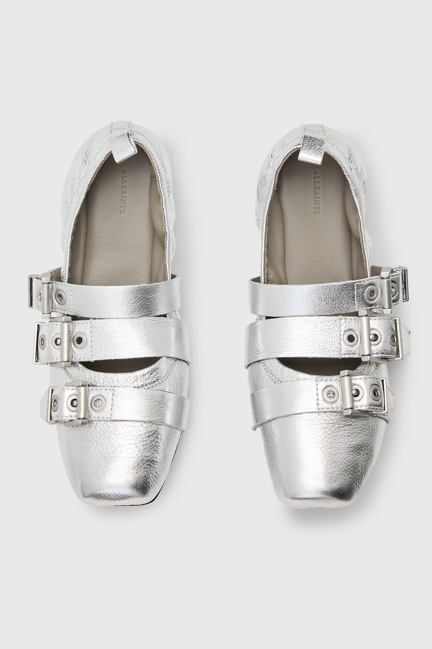 AURORA METALLIC SHOE SILVER 3