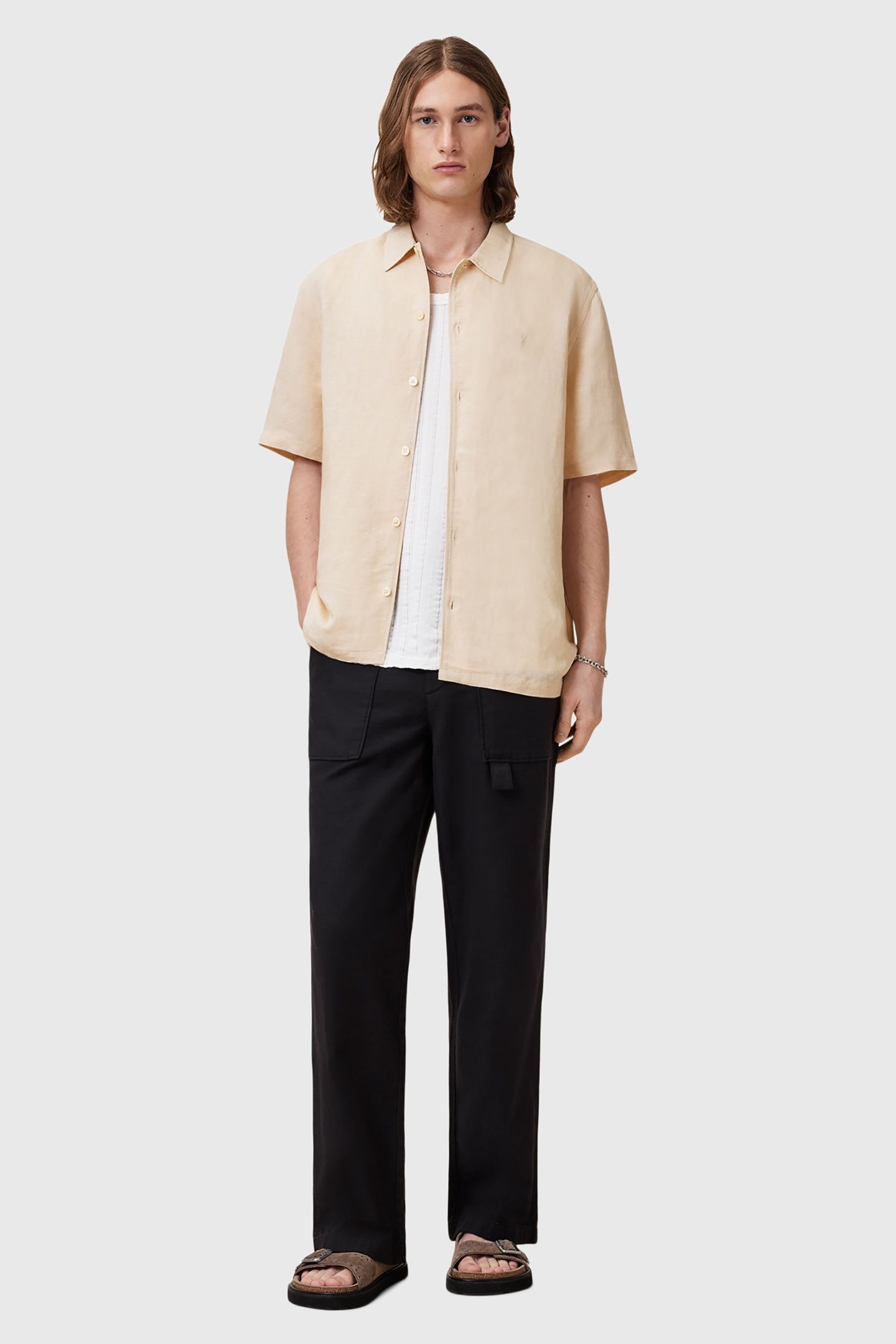 BANDOL SS SHIRT HAMMOCK TAUPE 1