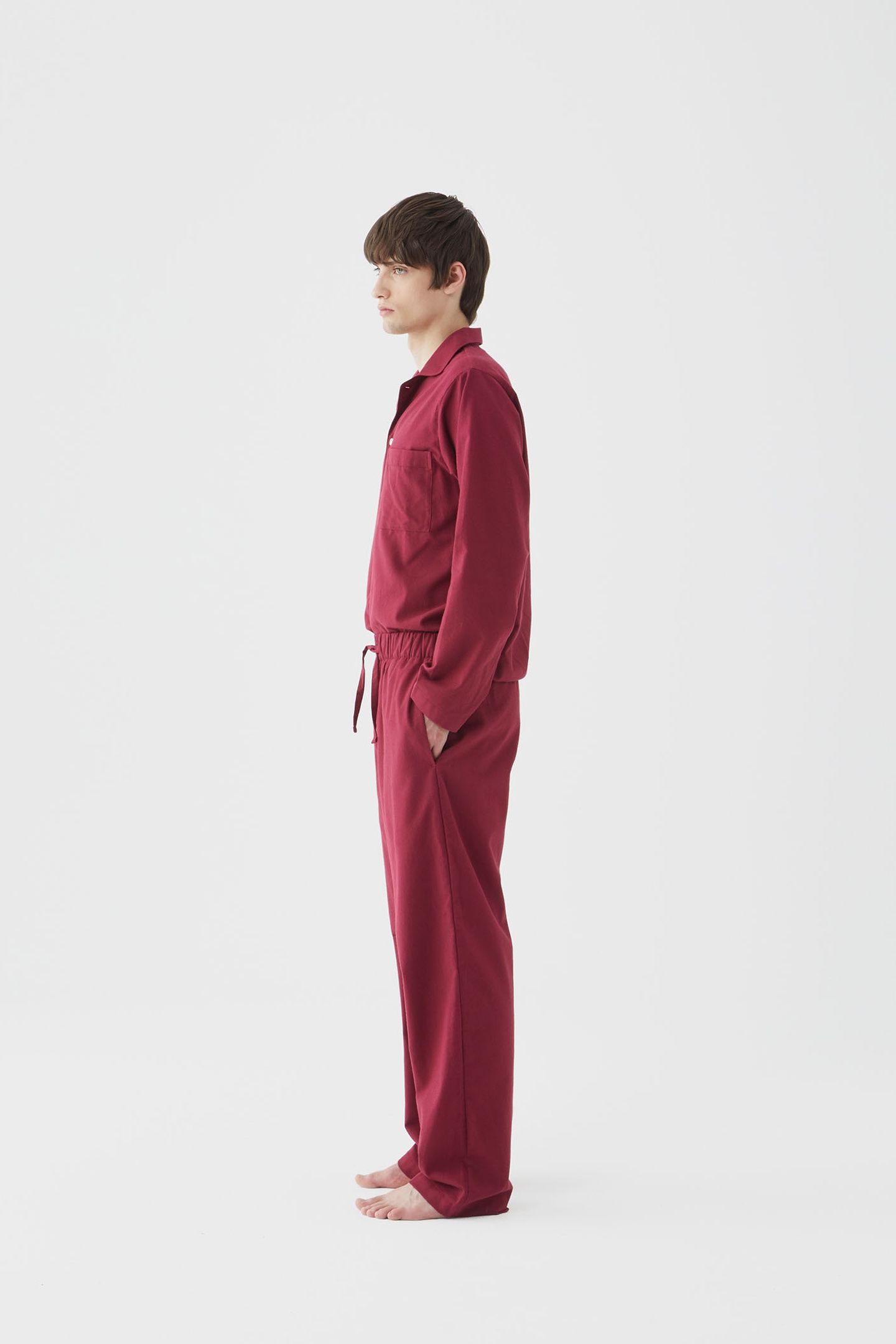 UNISEX FLANNEL, PYJAMAS PANTS BEYOND RED 4