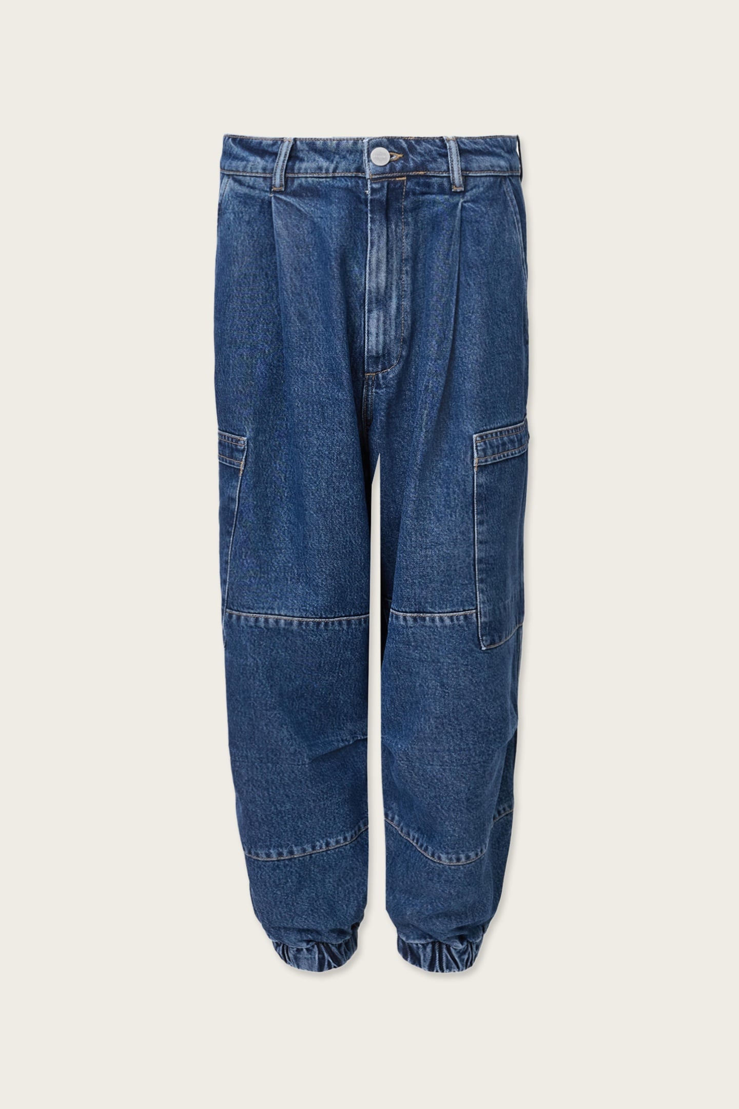 SOL DENIM TROUSER MID INDIGO 4