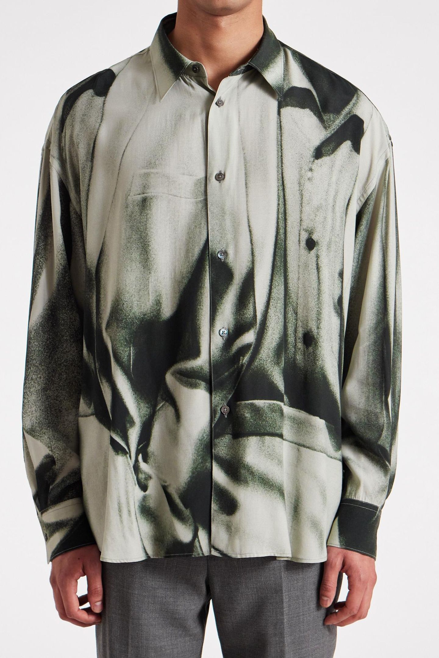 S/C OVERSIZED SHIRT CREAM 1